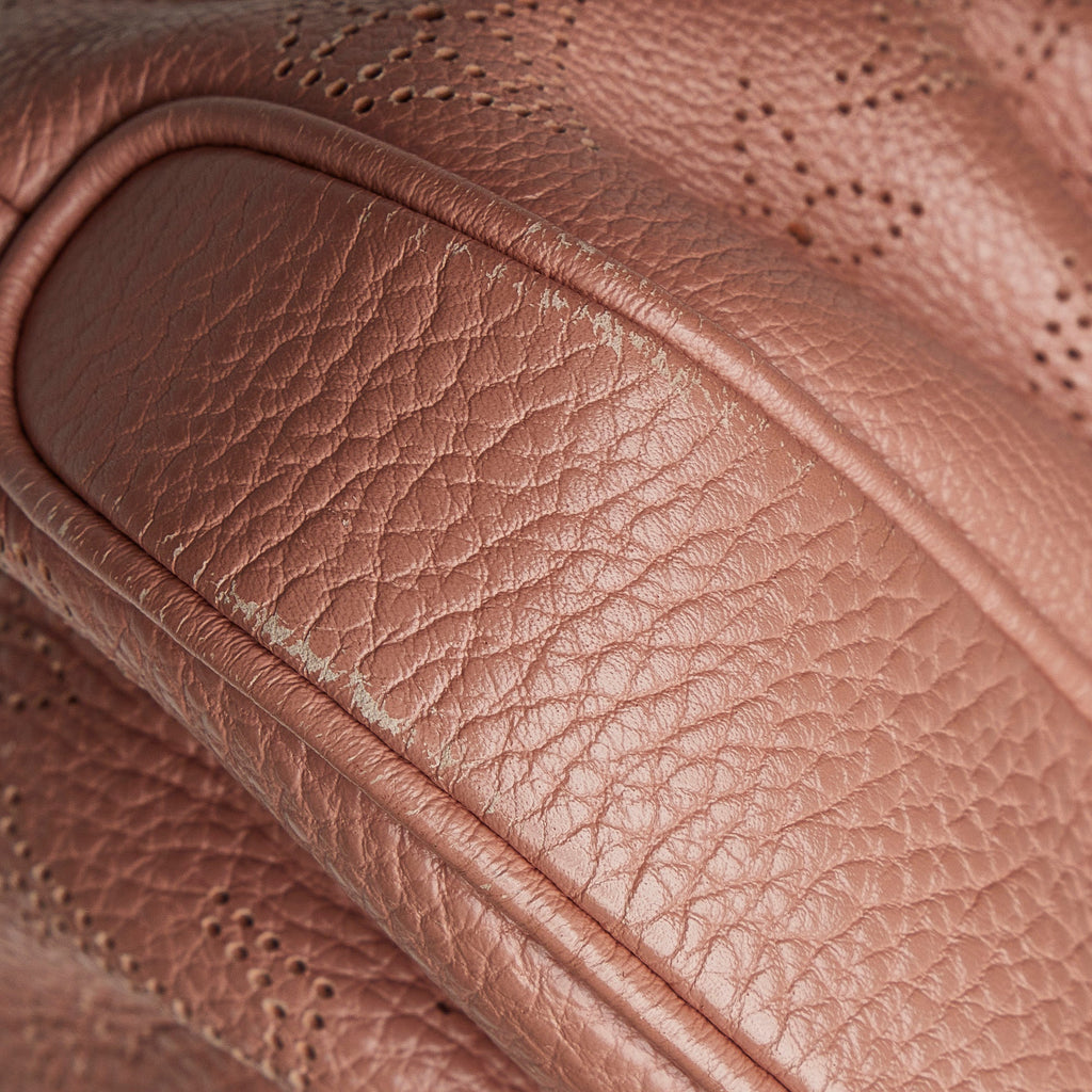Pink Louis Vuitton Mahina Selene PM Satchel