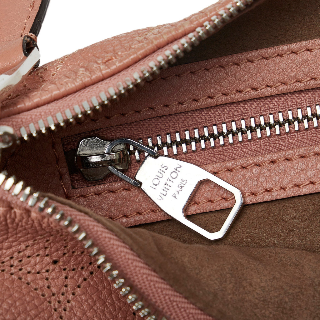 Pink Louis Vuitton Mahina Selene PM Satchel