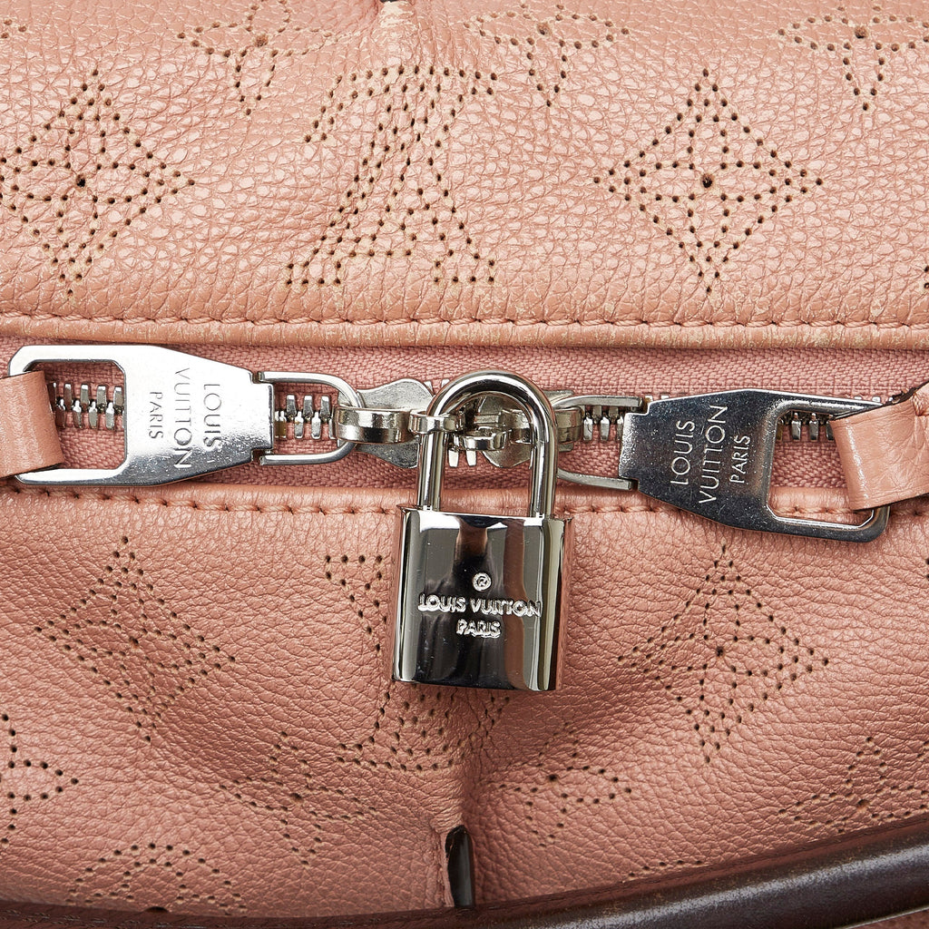 Pink Louis Vuitton Mahina Selene PM Satchel
