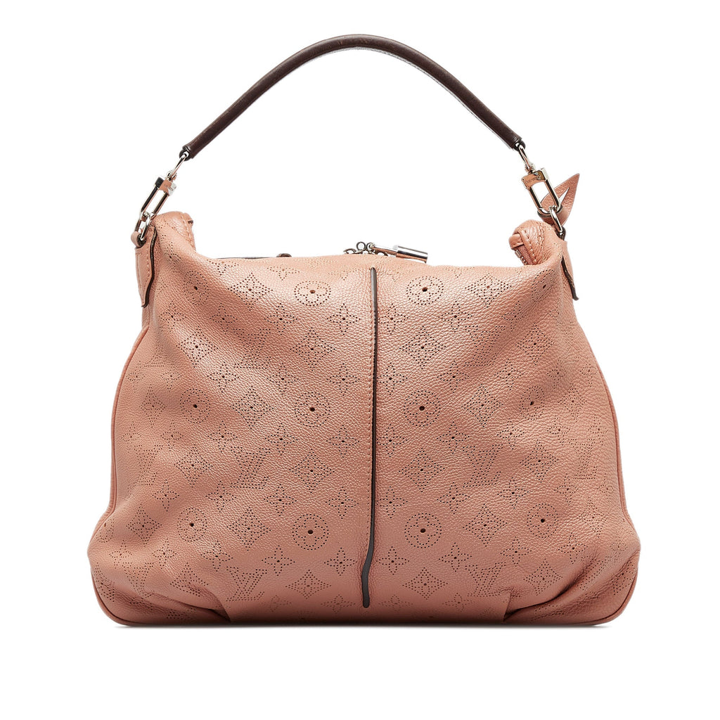 Pink Louis Vuitton Mahina Selene PM Satchel
