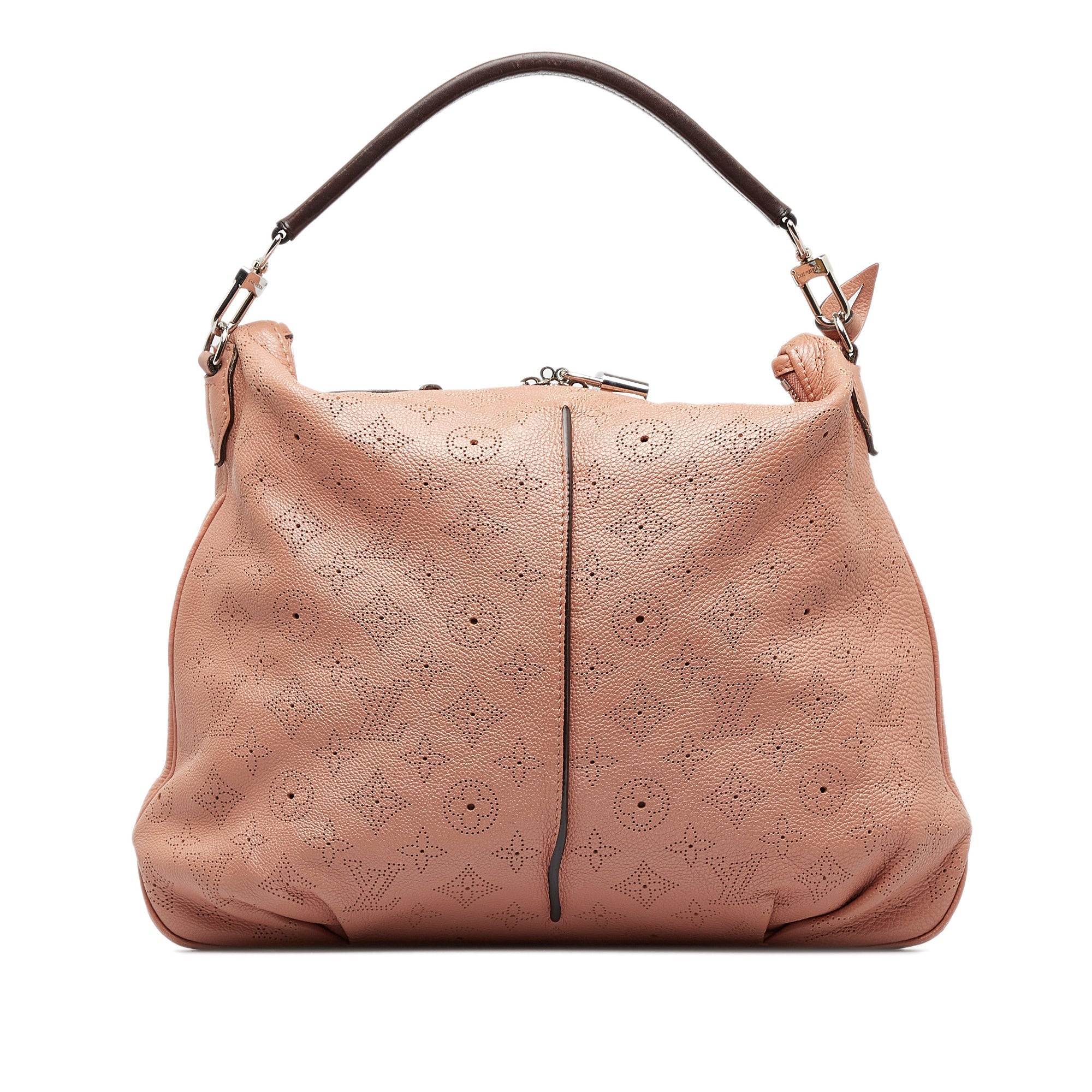 Pink Louis Vuitton Mahina Selene PM Satchel