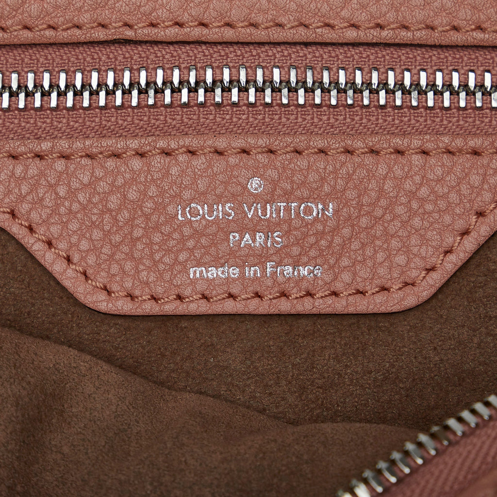 Pink Louis Vuitton Mahina Selene PM Satchel
