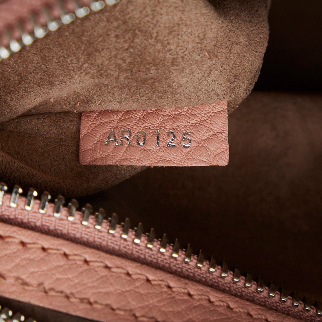 Pink Louis Vuitton Mahina Selene PM Satchel