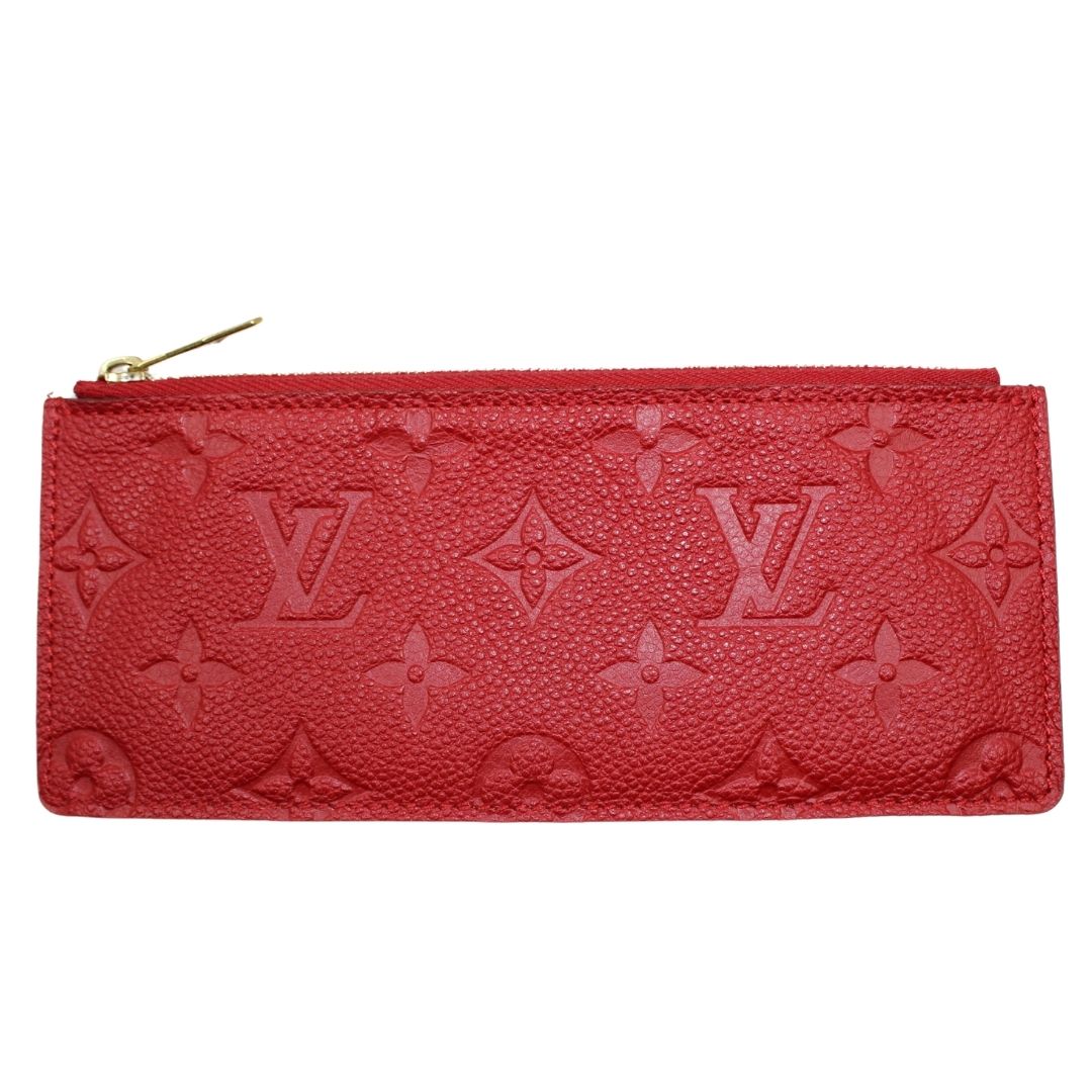 Louis Vuitton Zip Around Zippy Wallet Monogram Empreinte Leather