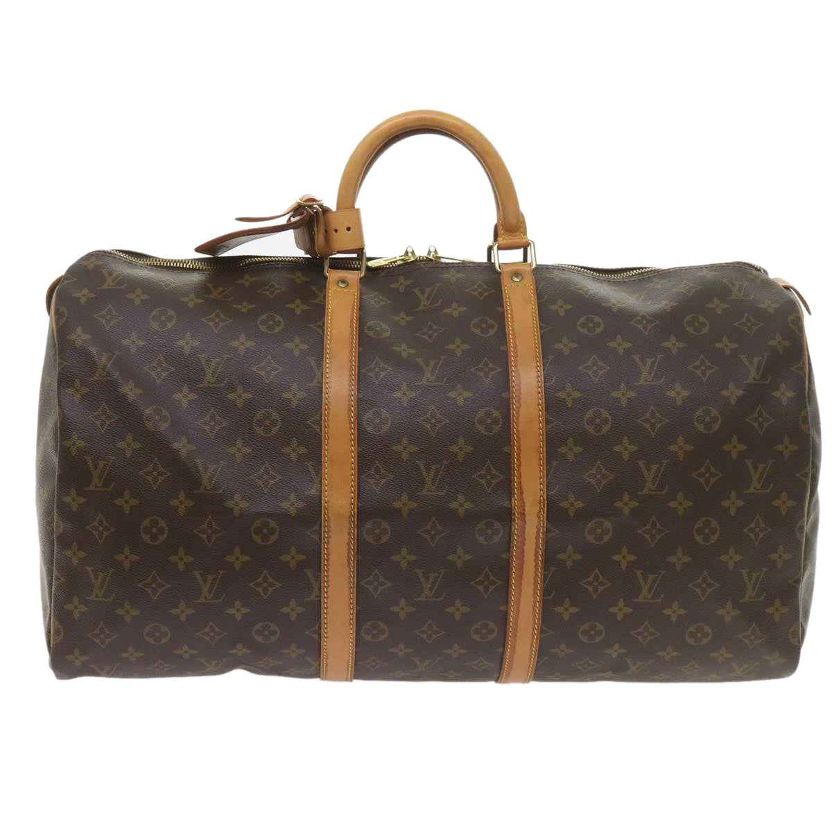 Louis Vuitton Keepall 55  Canvas Travel Bag ()