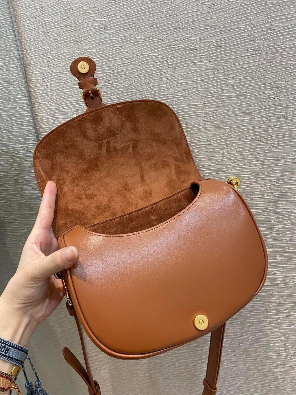 GLAMI Brown MeGLAMIum BoGLAMIy Bag For Women 22cm/9in
