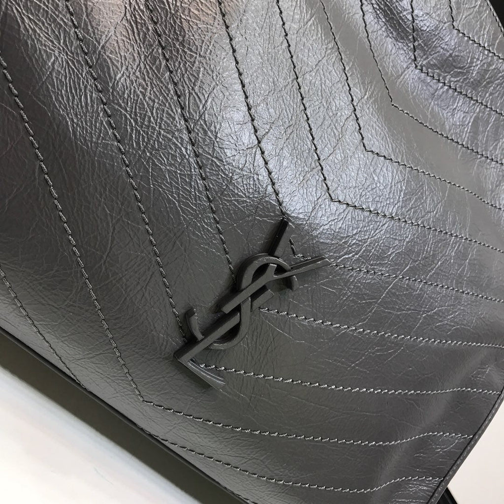 GLAMI Niki MeGLAMIum Shopping Bag Gray For Women 12.6in/32cm YSL 577999
