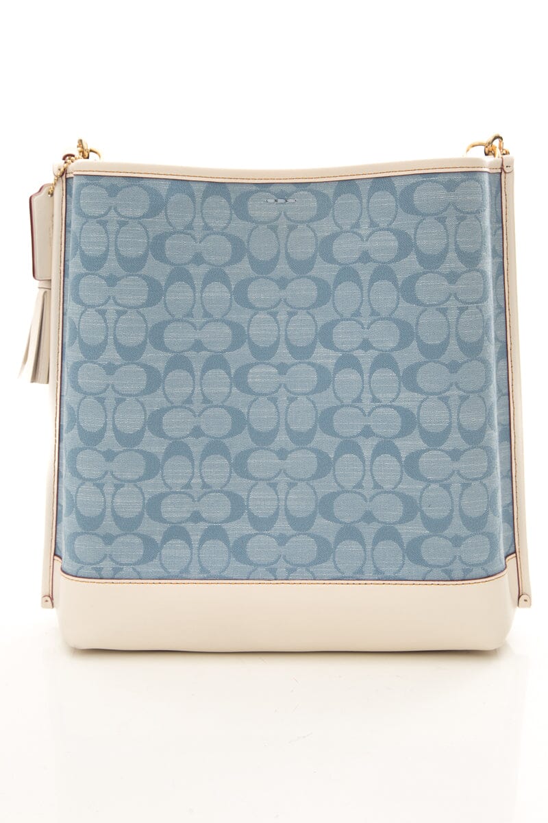 Coach Blue Mollie Bucket Bag