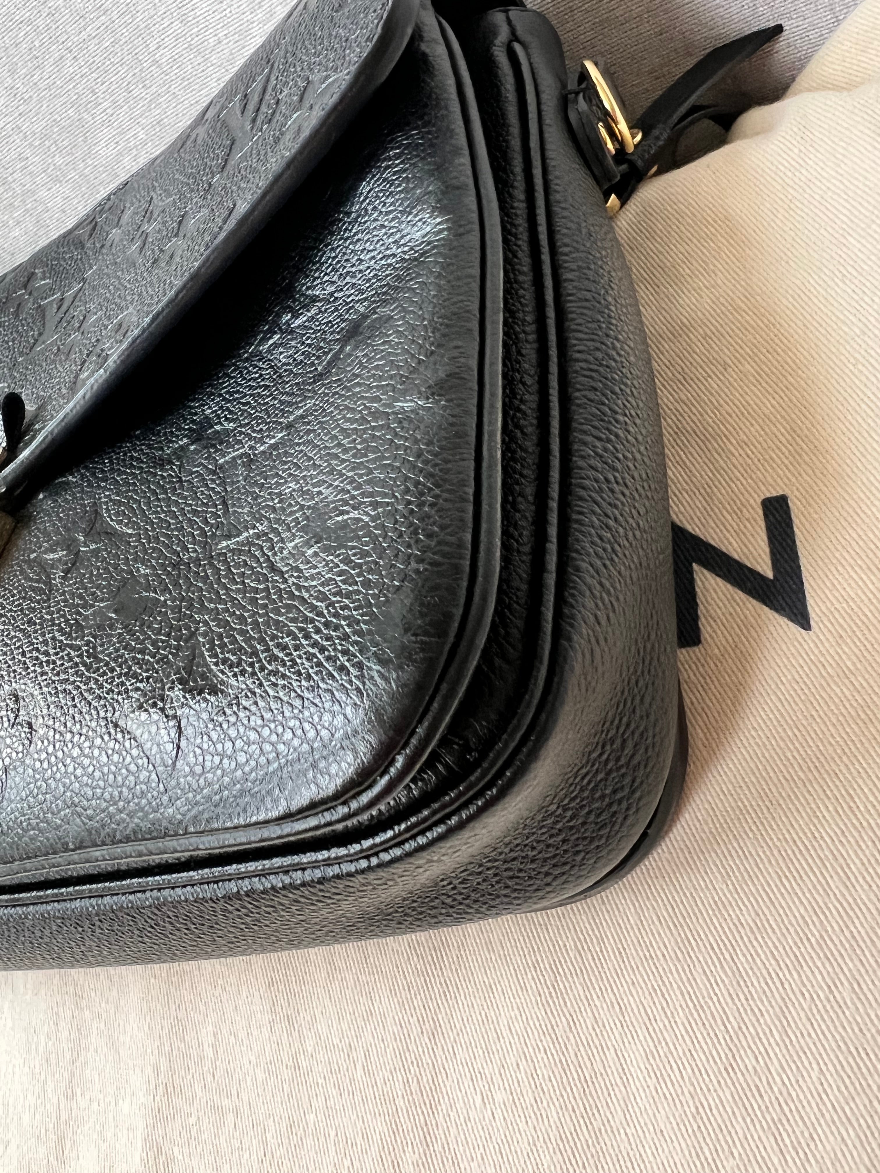 Louis Vuitton Pochette Metis Black Empreinte (RRP £2,110)