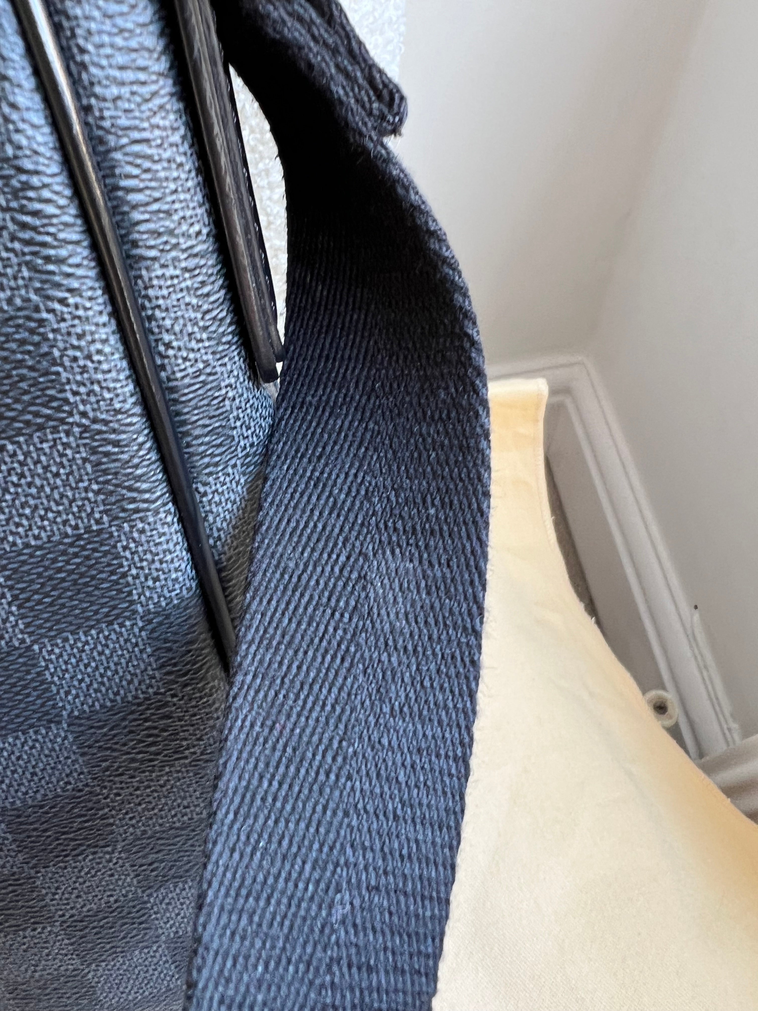 Louis Vuitton PM District Messenger Bag Damier Graphite