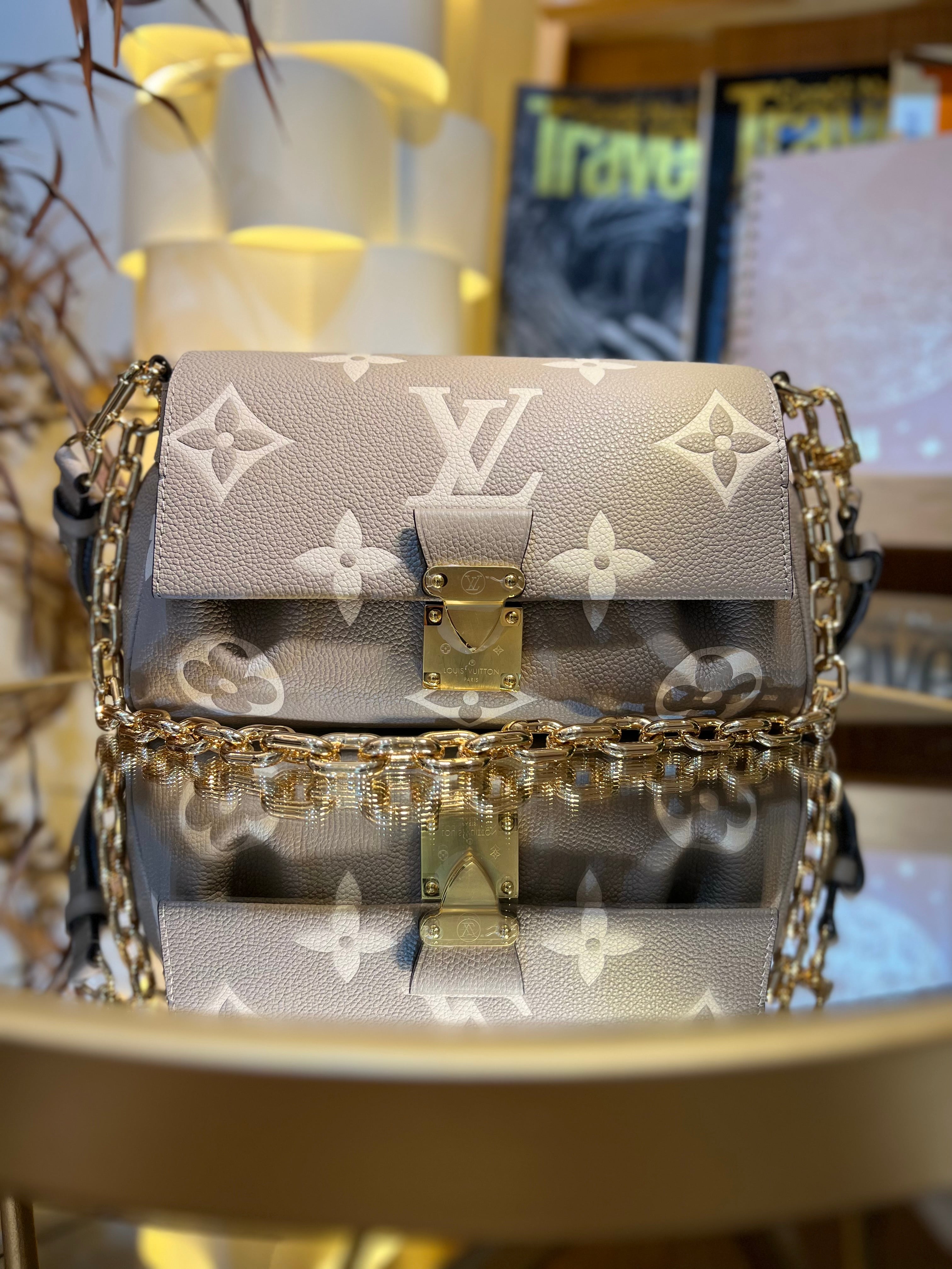Louis Vuitton Favorite NM Handbag Bicolor Monogram Empreinte Giant