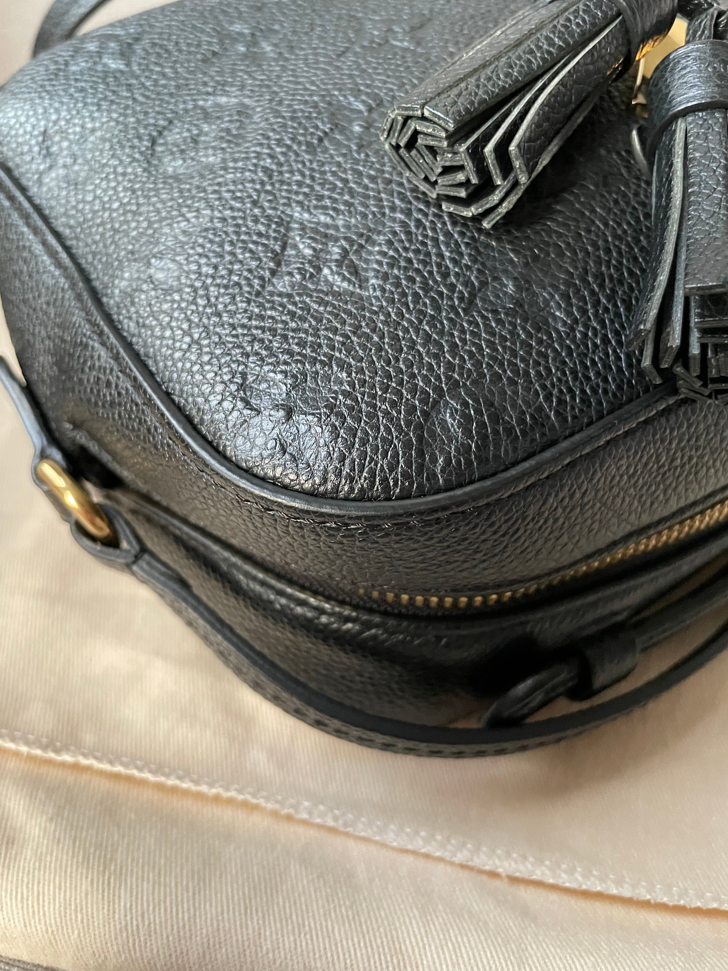 Louis Vuitton Saintonge Black Empreinte (RRP £1520)