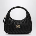 Miu Miu Miu Wander Black MatelassÃƒÆ’Ã‚Â© Bag Women