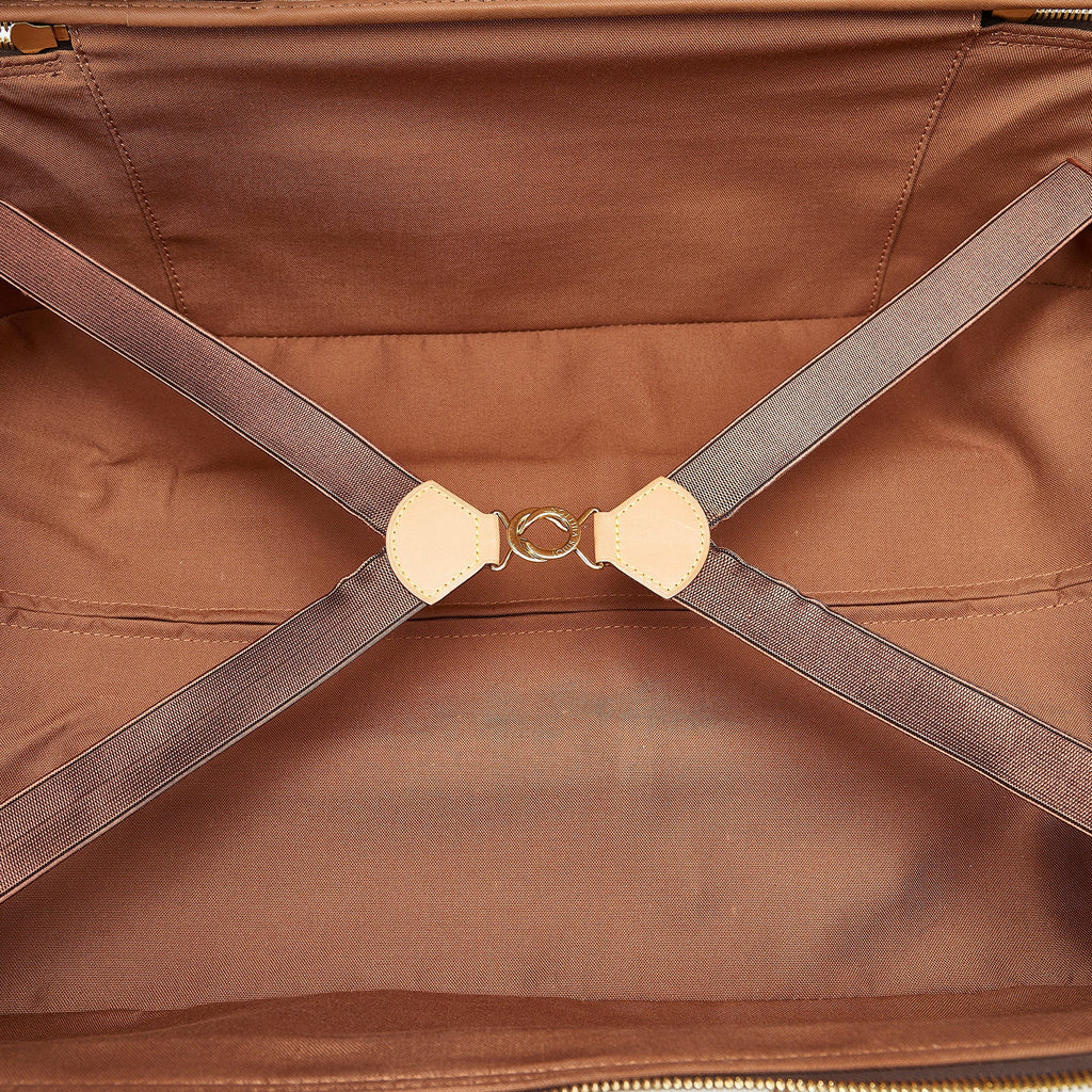 Brown Louis Vuitton Monogram Pegase 55 Travel Bag