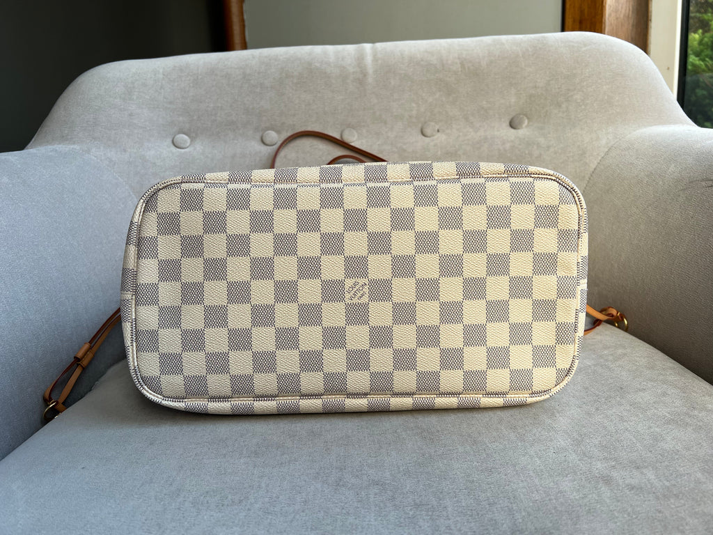Louis Vuitton Neverfull MM Monogram Damier Azur (RRP £1,410)