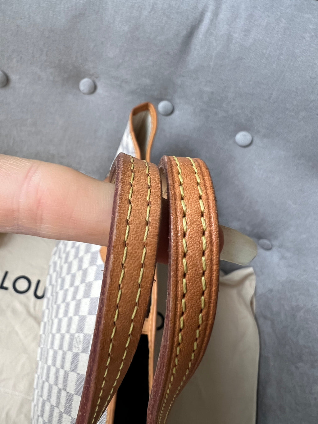Louis Vuitton Neverfull MM  Damier Azur (RRP £1,410)