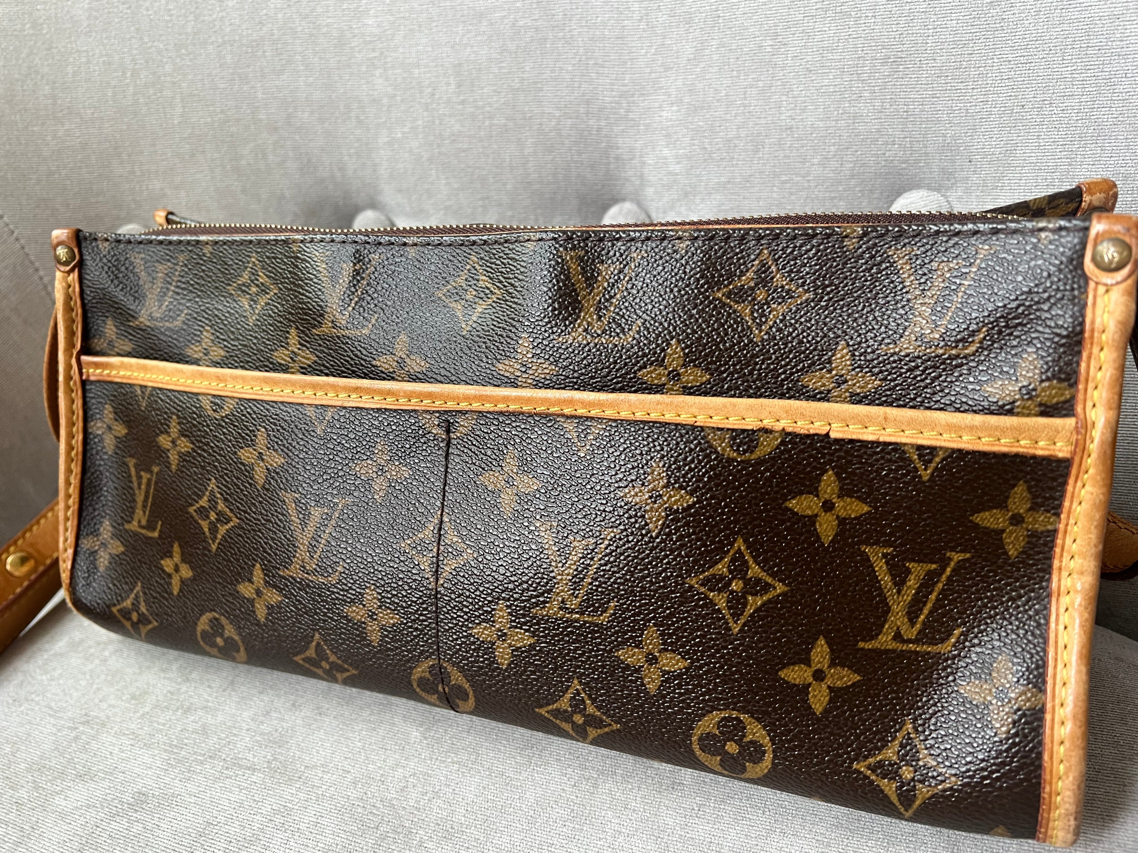 Louis Vuitton Popincourt with long strap in Monogram