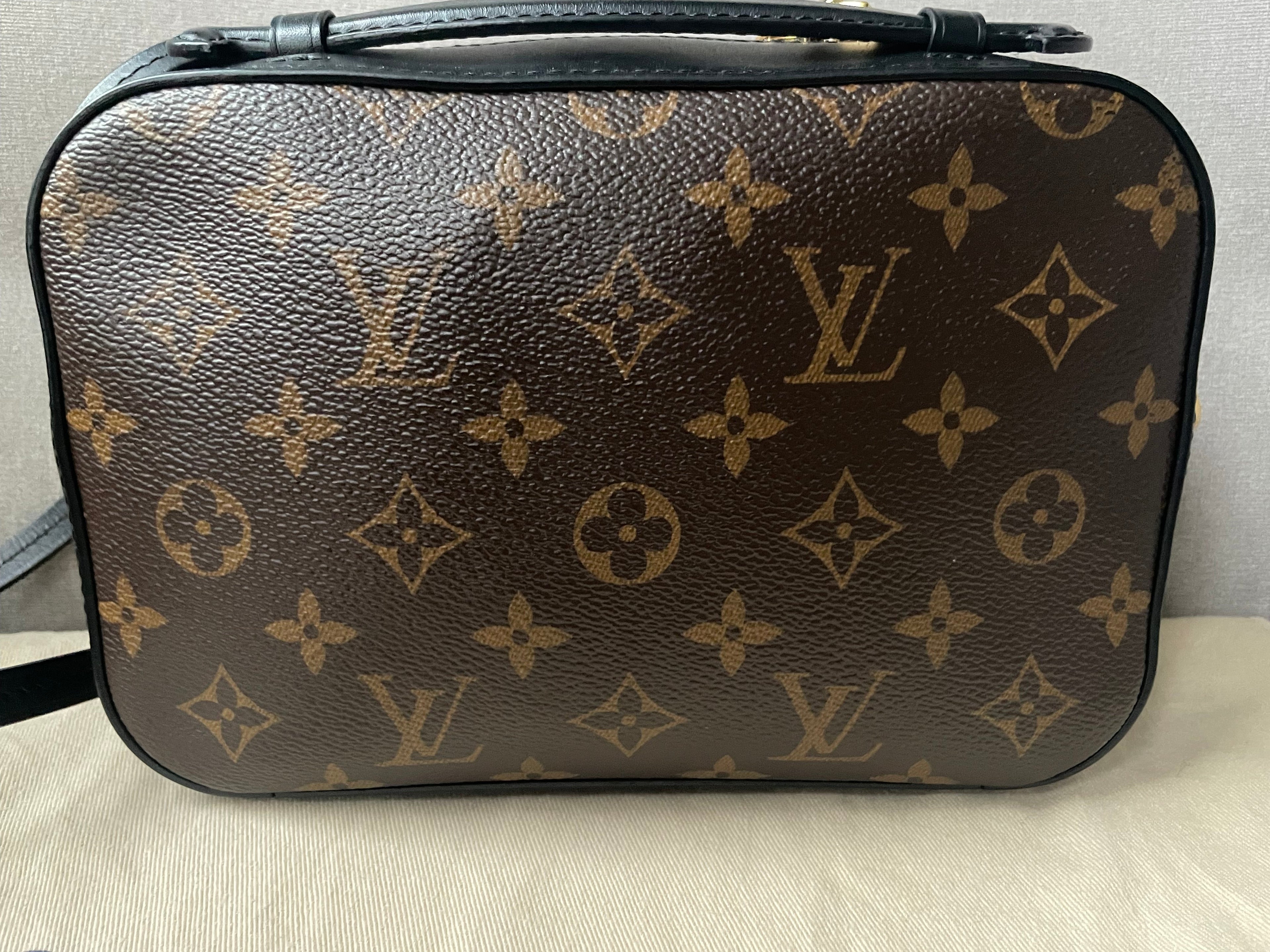 Louis Vuitton Saintonge Black and Monogram