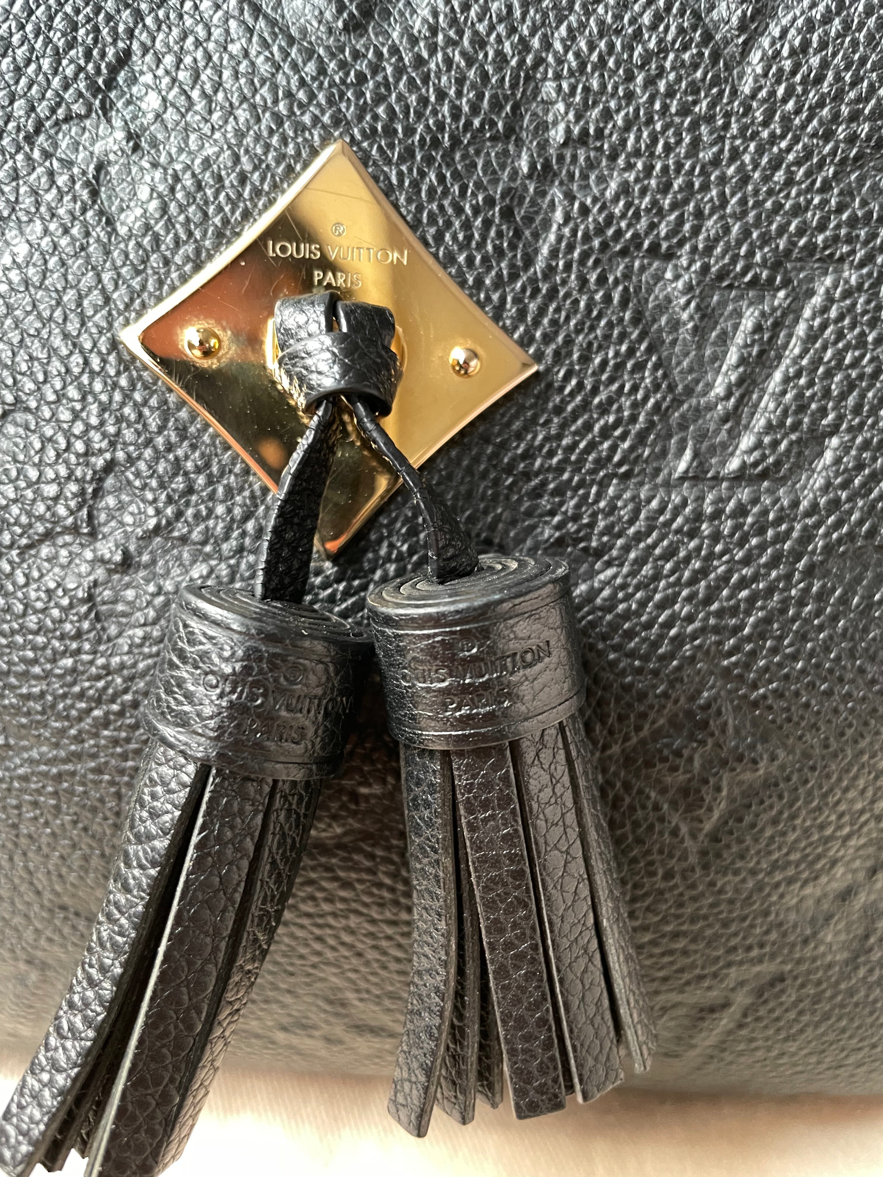 Louis Vuitton Saintonge Black Empreinte (RRP £1520)
