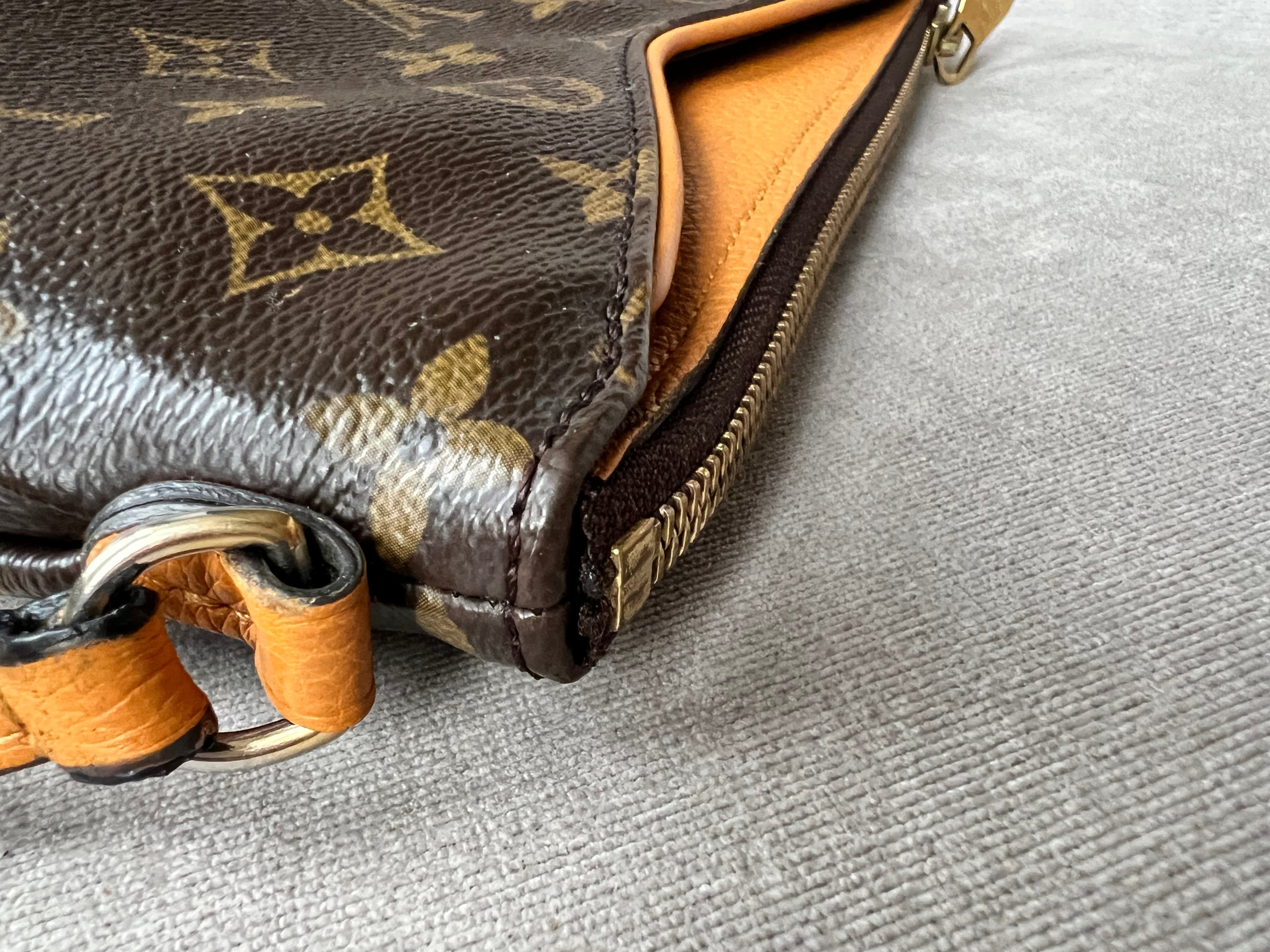 Louis Vuitton Monogram Safran Pallas Pochette