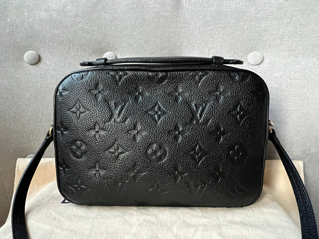 Louis Vuitton Saintonge Black Empreinte (RRP £1520)