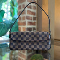 LOUIS VUITTON Recoleta Damier Ebene Canvas Shoulder Bag