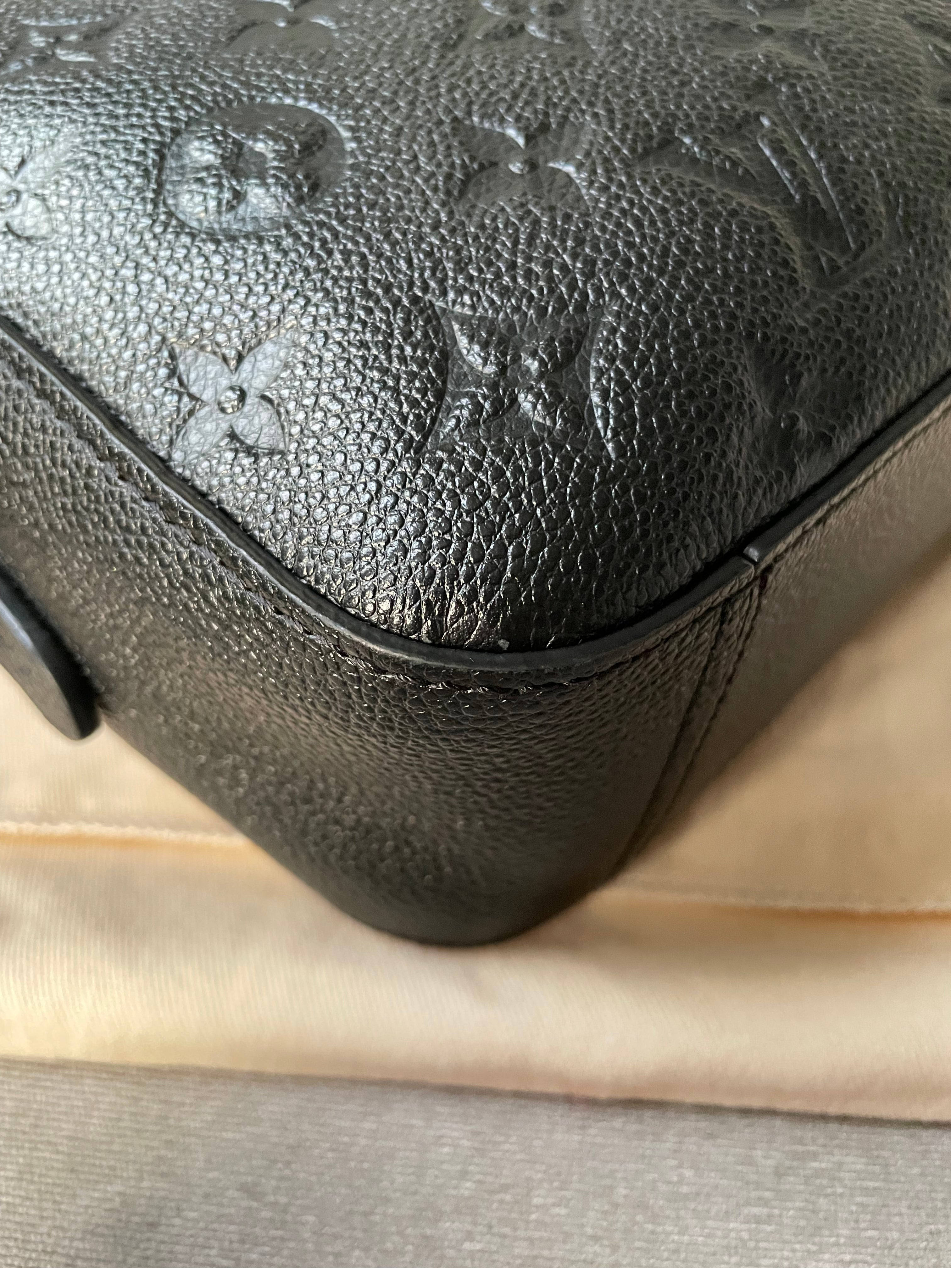 Louis Vuitton Saintonge Black Empreinte (RRP £1520)