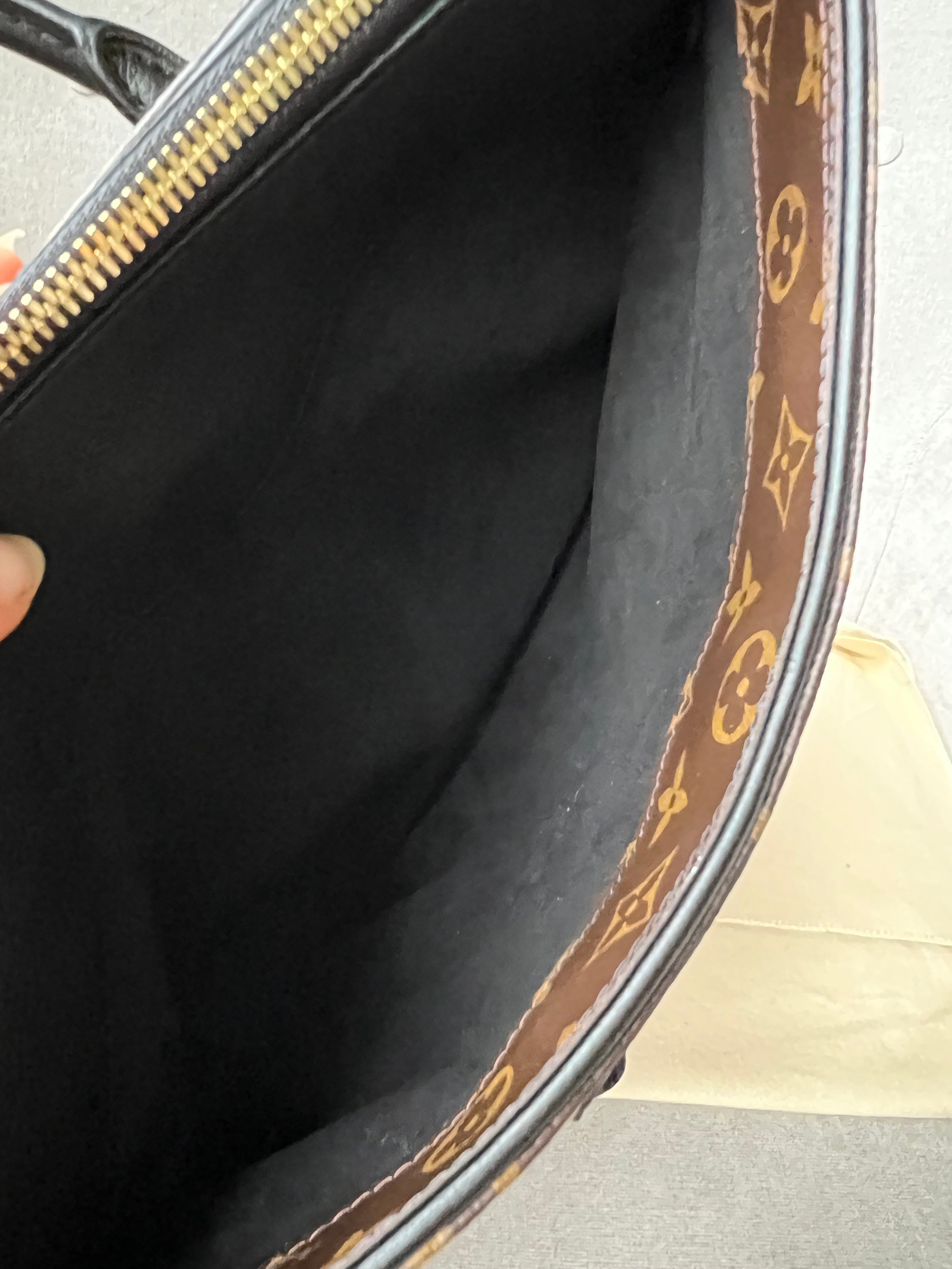 Louis Vuitton Pallas Tote in Monogram and Black (RRP £1960)