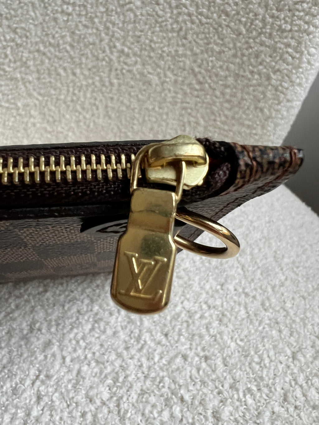 Louis Vuitton Pouch (from Neverfull) in Damier Ebene