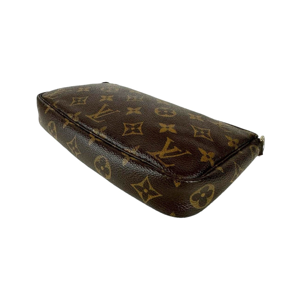Louis Vuitton Pochette Accessories Monogram Canvas Long Strap