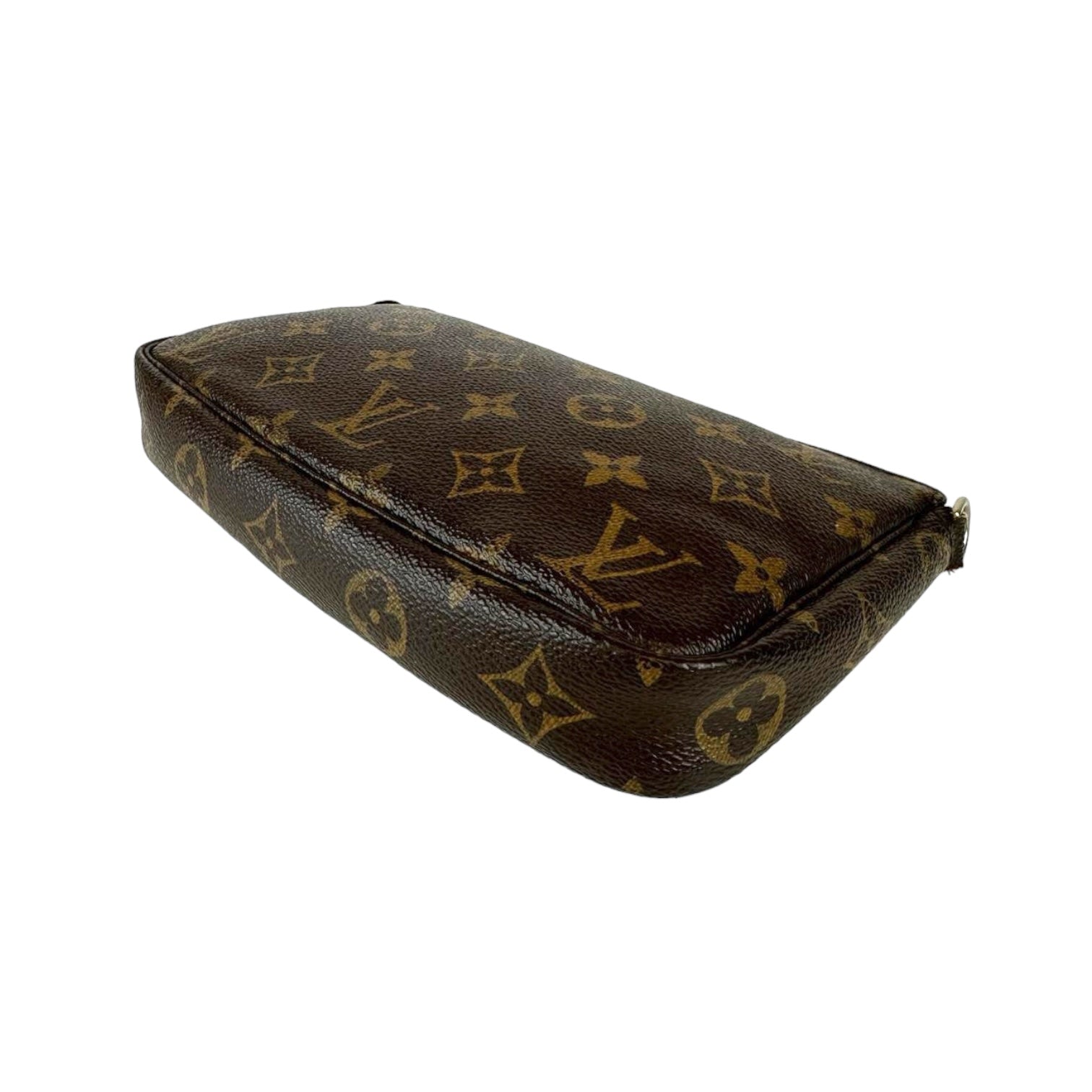 Louis Vuitton Pochette Accessories Monogram Canvas Long Strap