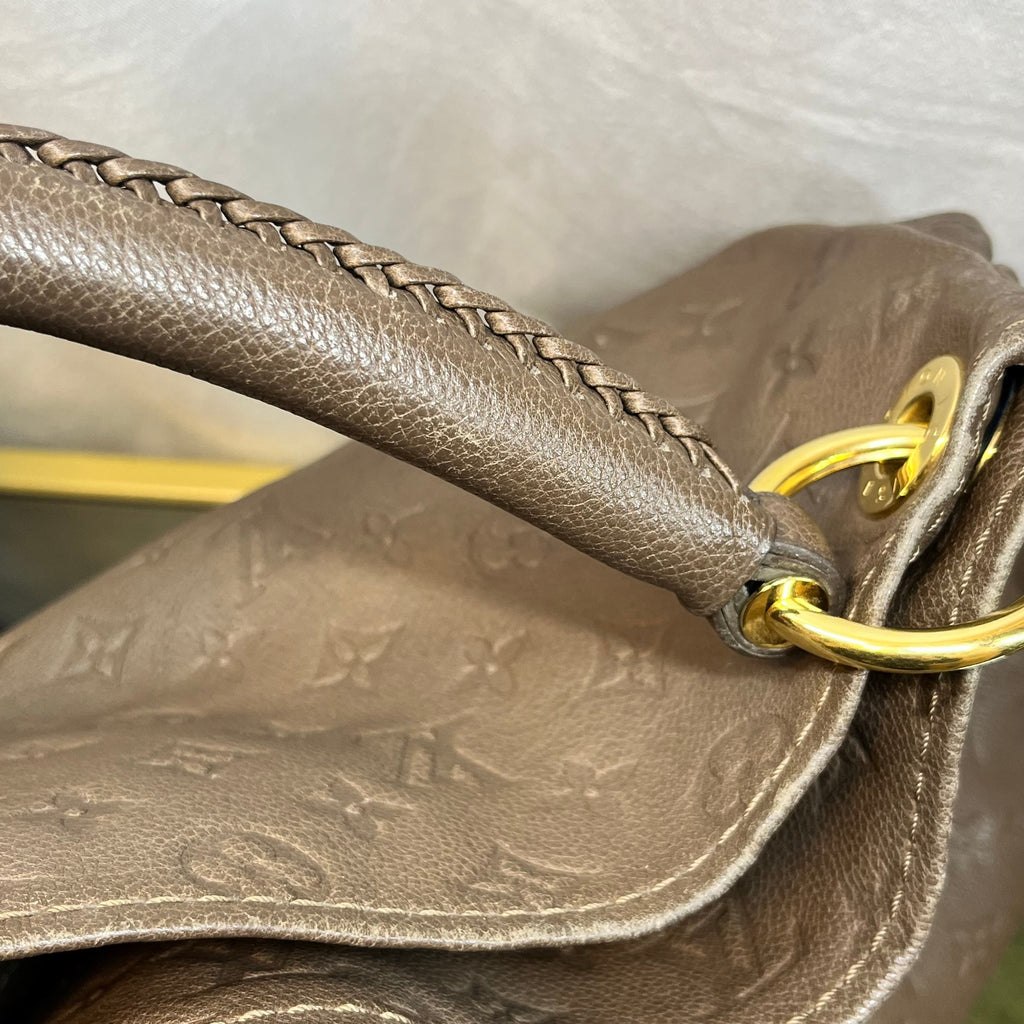 LOUIS VUITTON Artsy MM Monogram Empreinte Hobo Bag TS4021