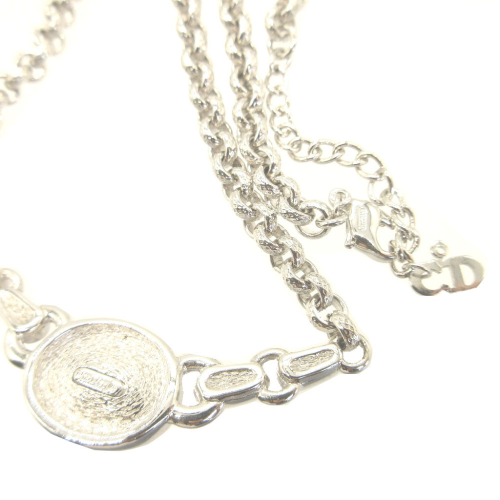 Christian Dior Necklace metal Silver