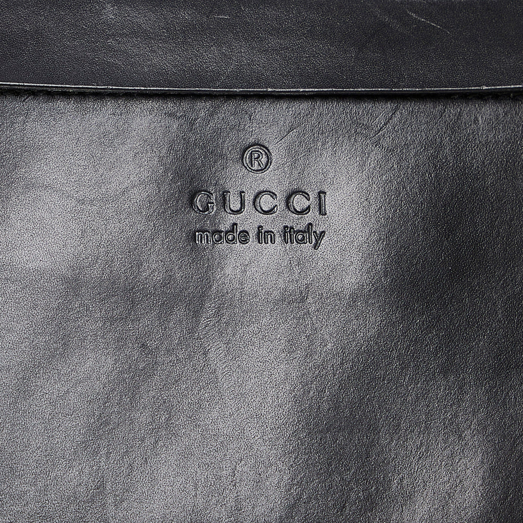 Black Gucci GG Canvas Tote Bag