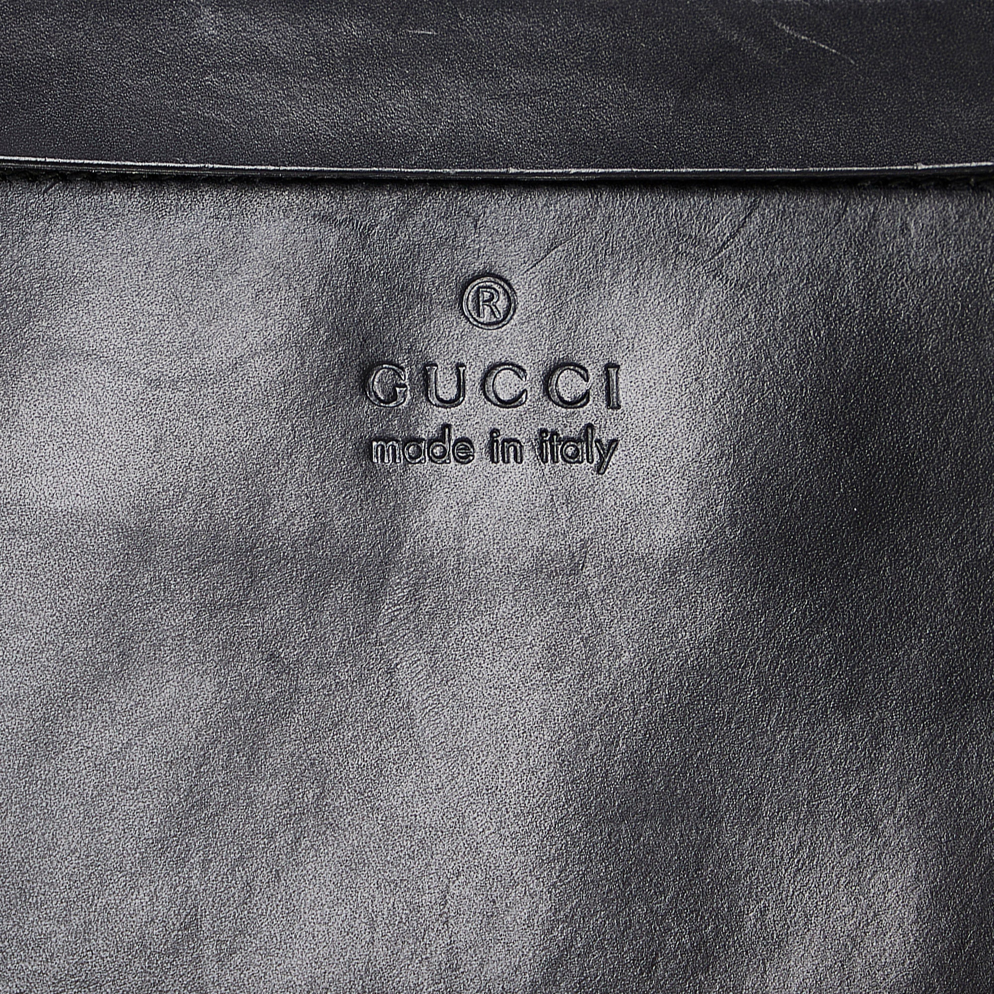 Black Gucci GG Canvas Tote Bag