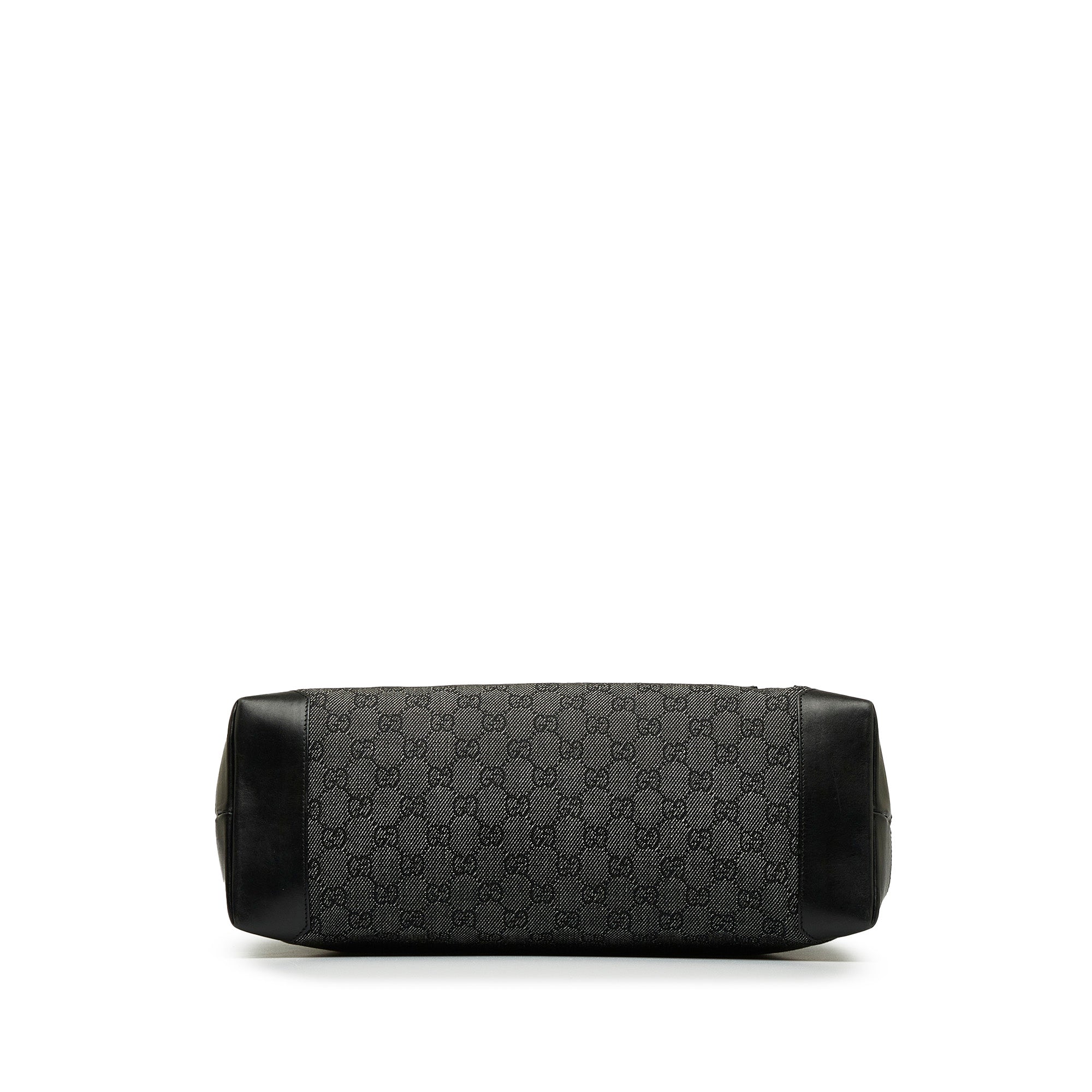 Black Gucci GG Canvas Tote Bag