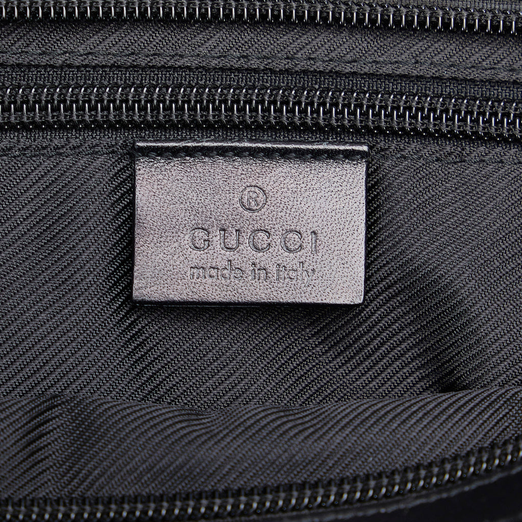 Black Gucci GG Canvas Tote Bag