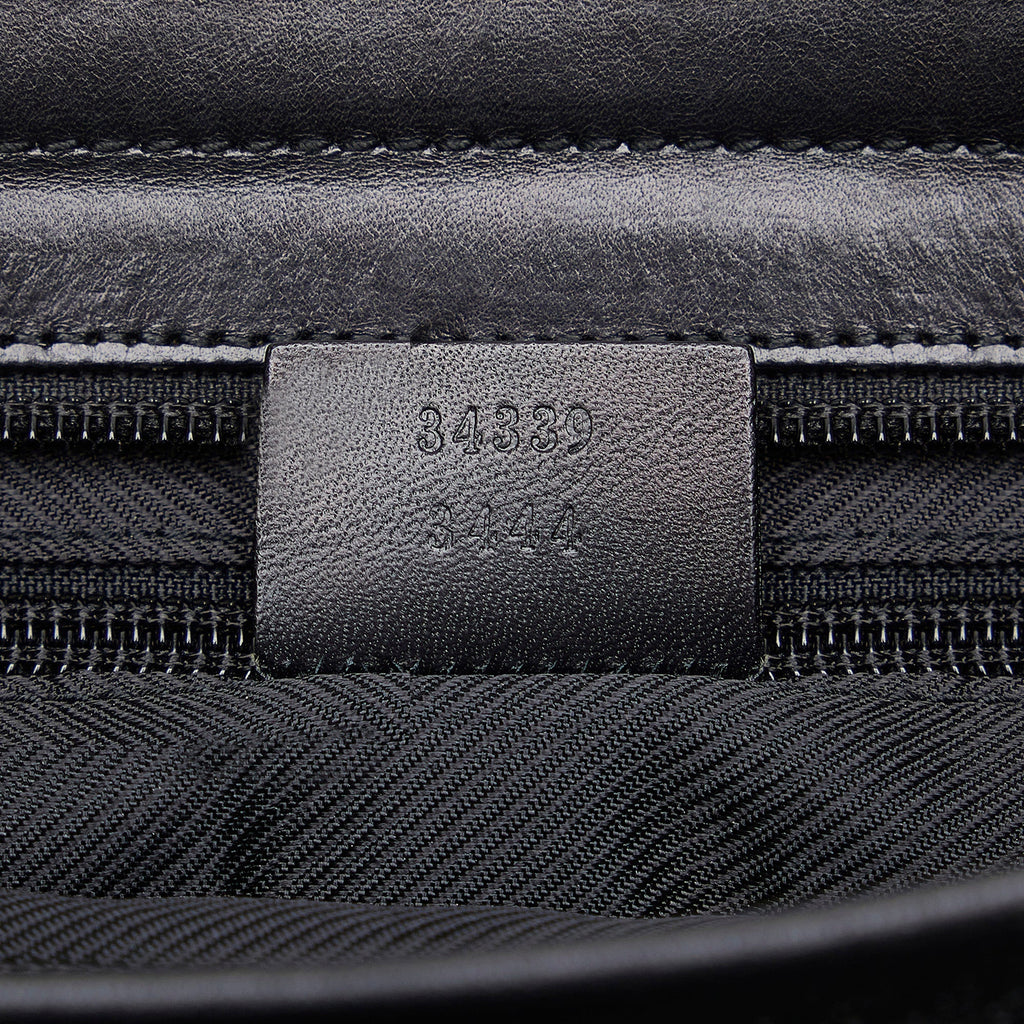 Black Gucci GG Canvas Tote Bag