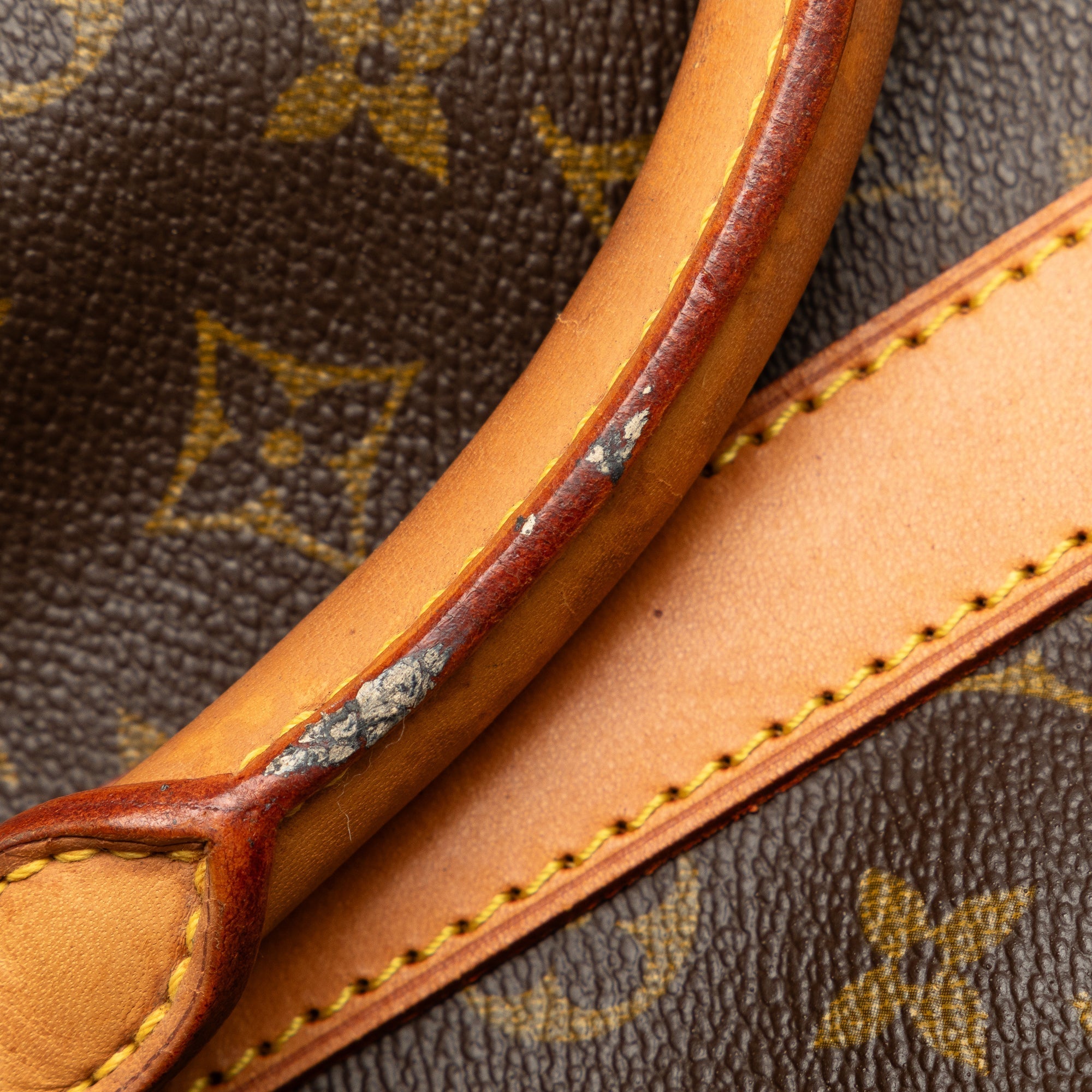 Brown Louis Vuitton Monogram Keepall 50 Travel Bag