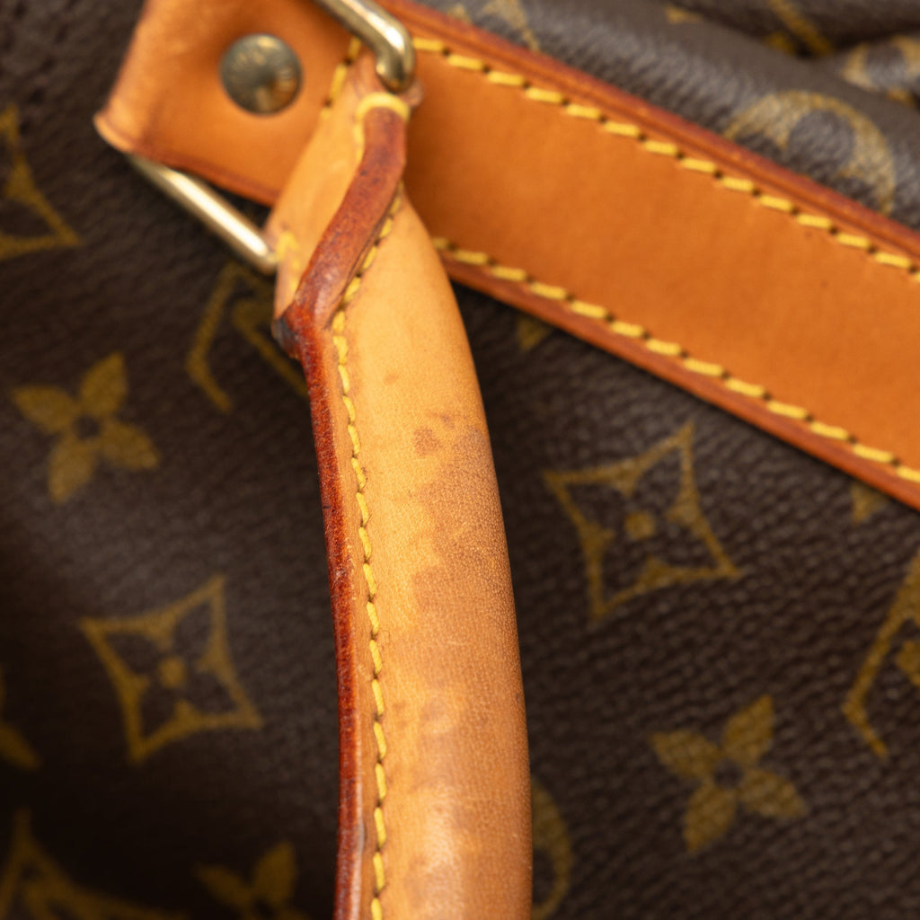 Brown Louis Vuitton Monogram Keepall 50 Travel Bag