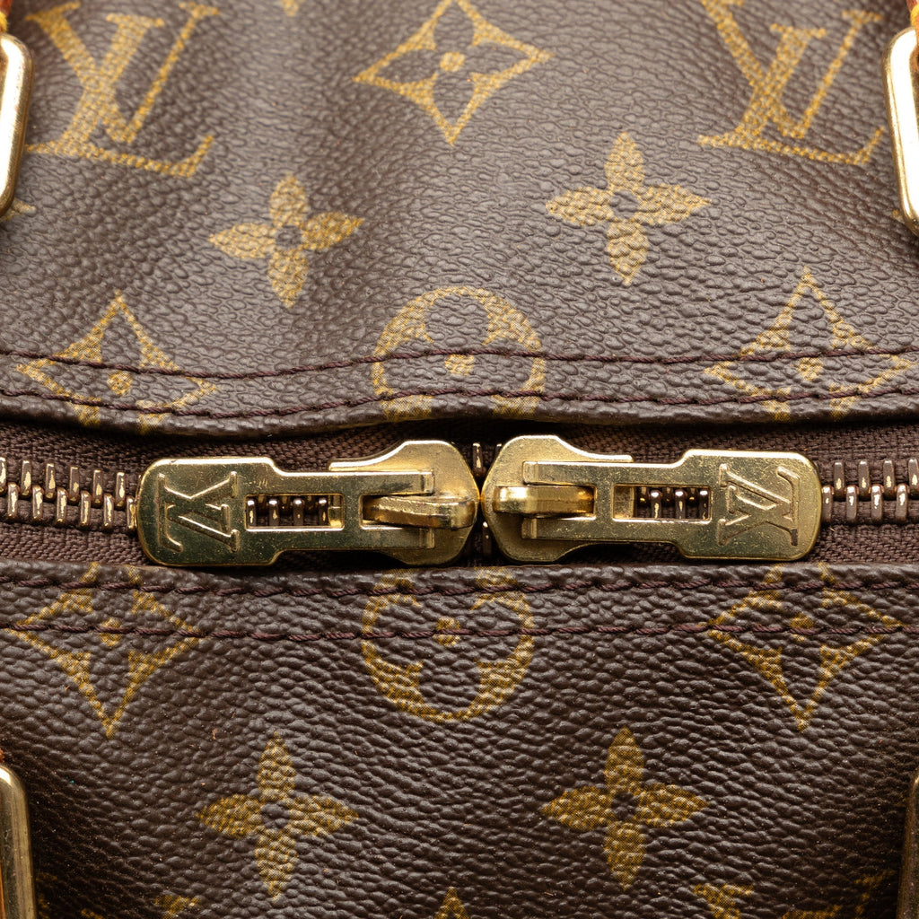 Brown Louis Vuitton Monogram Keepall 50 Travel Bag
