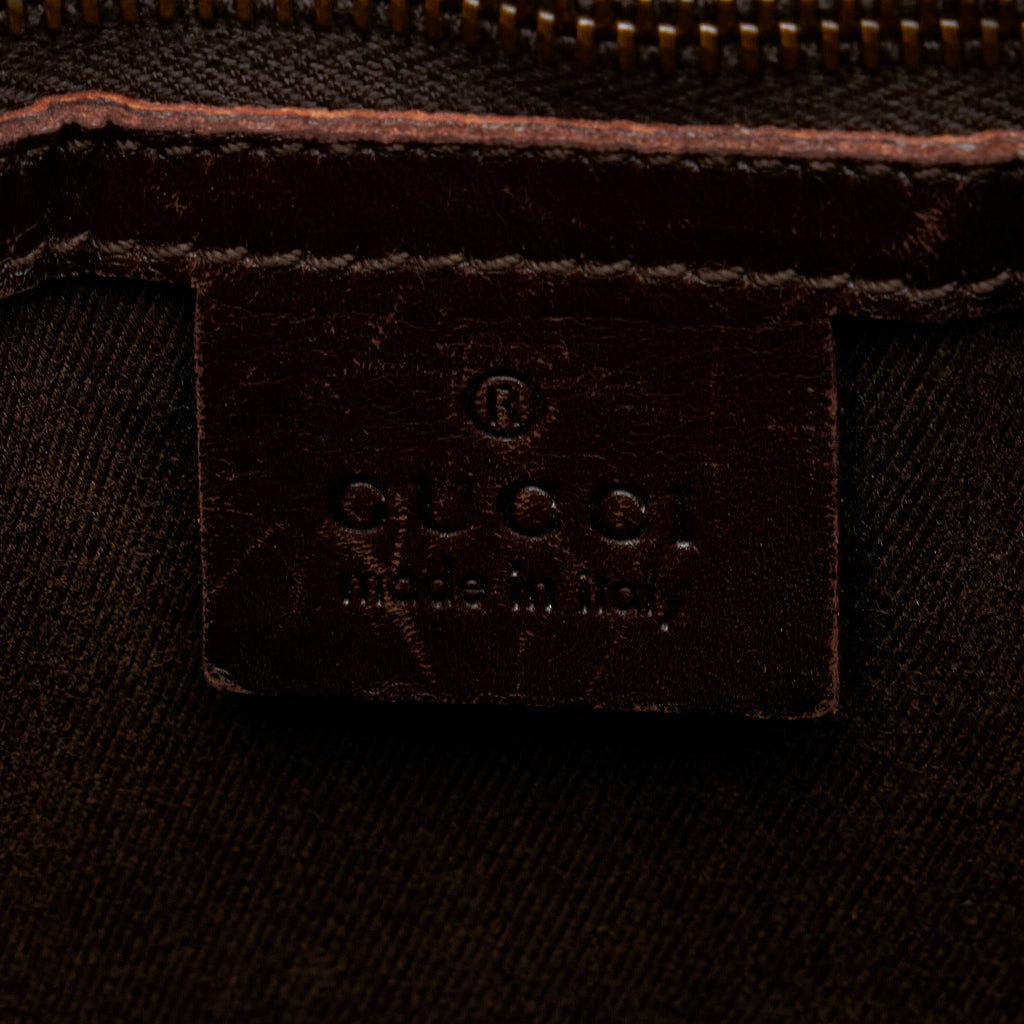 Brown Gucci GG Canvas Tote Bag