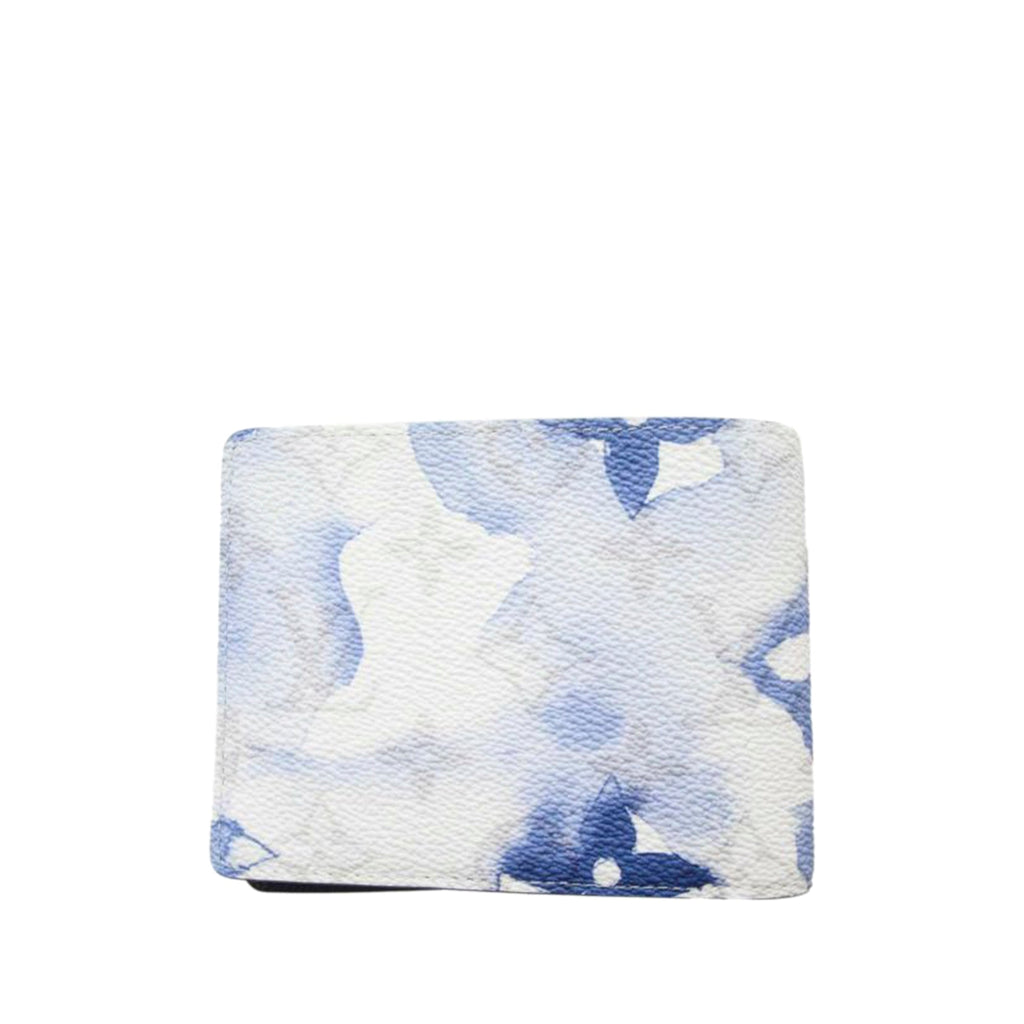 White Louis Vuitton Monogram Watercolor Multiple Wallet