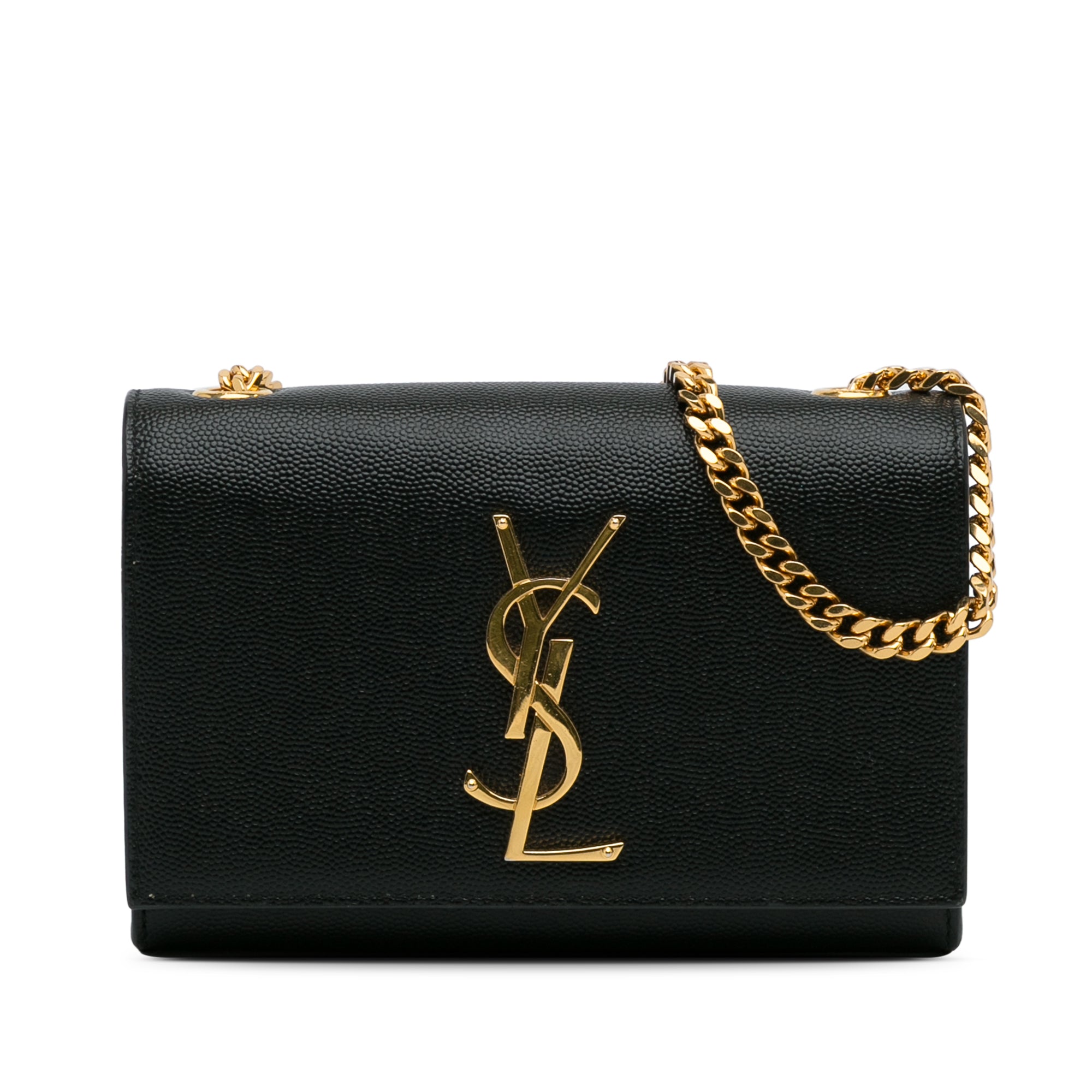 Yves Saint Laurent Kate Small Black Calfskin