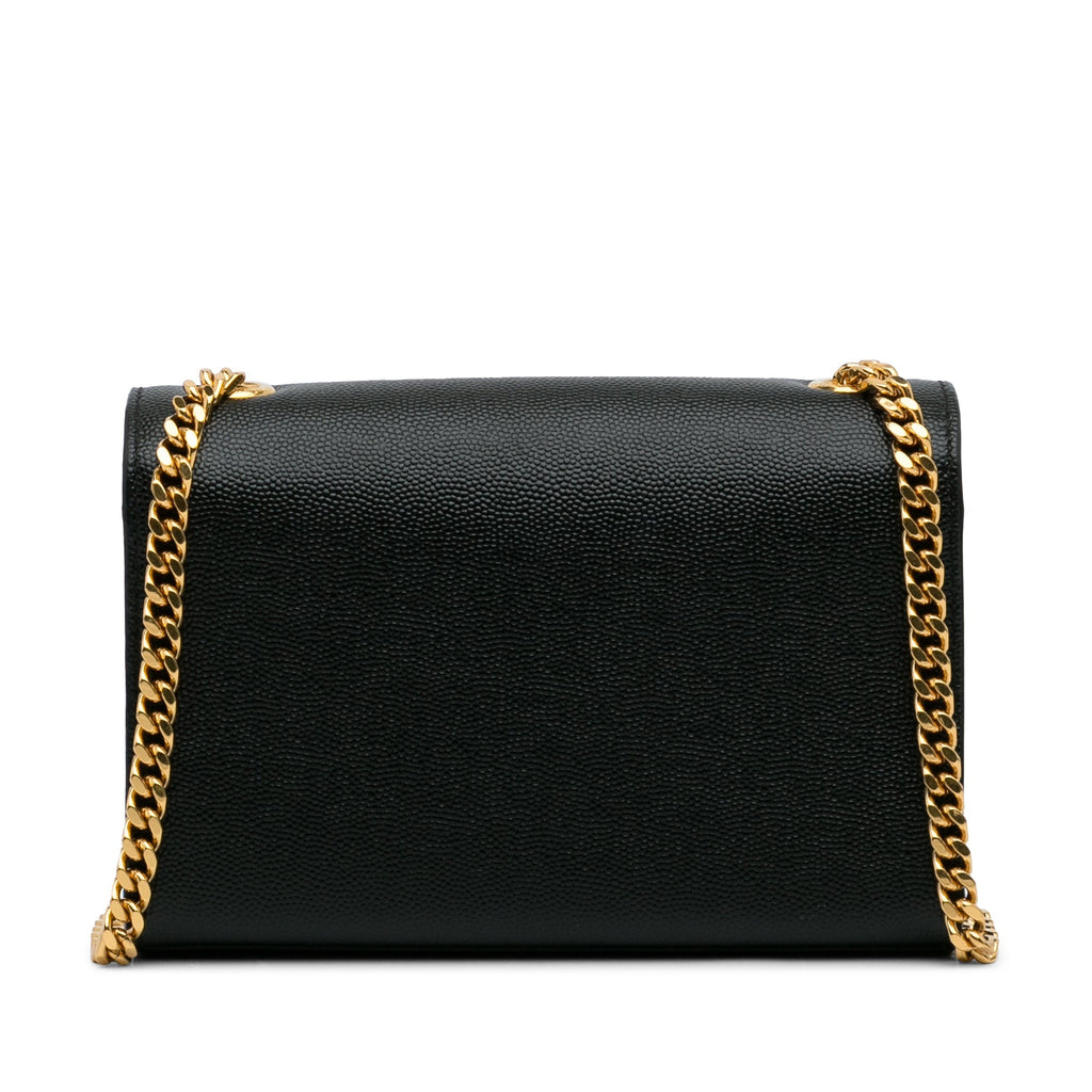 Yves Saint Laurent Kate Small Black Calfskin