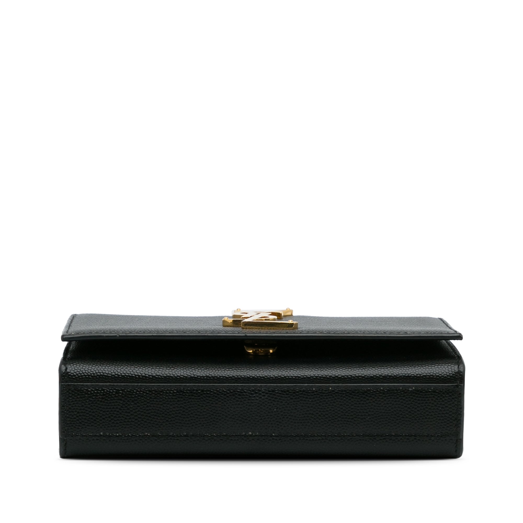 Yves Saint Laurent Kate Small Black Calfskin