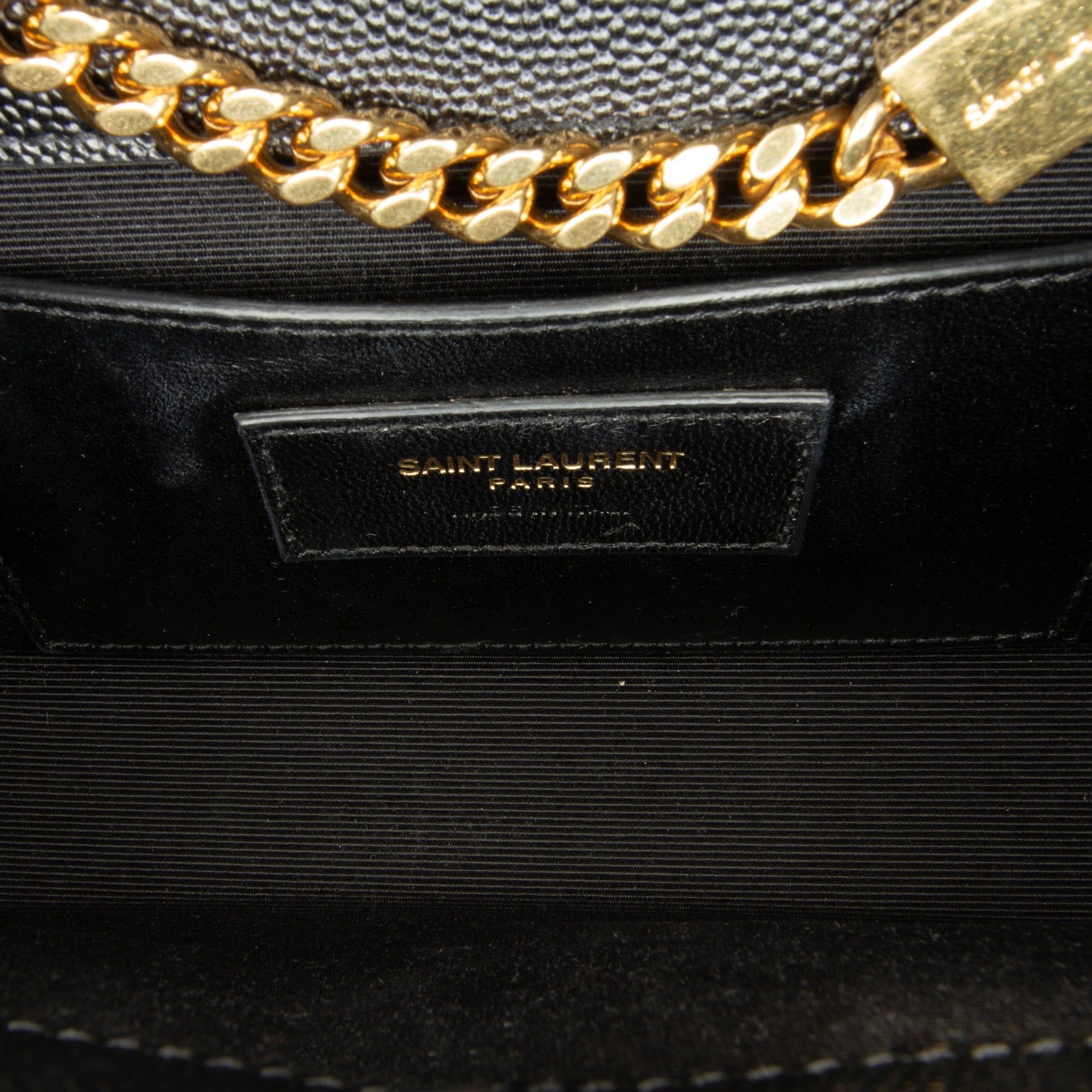 Yves Saint Laurent Kate Small Black Calfskin