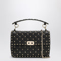 Valentino Garavani Black Rockstud Spike Handbag Women
