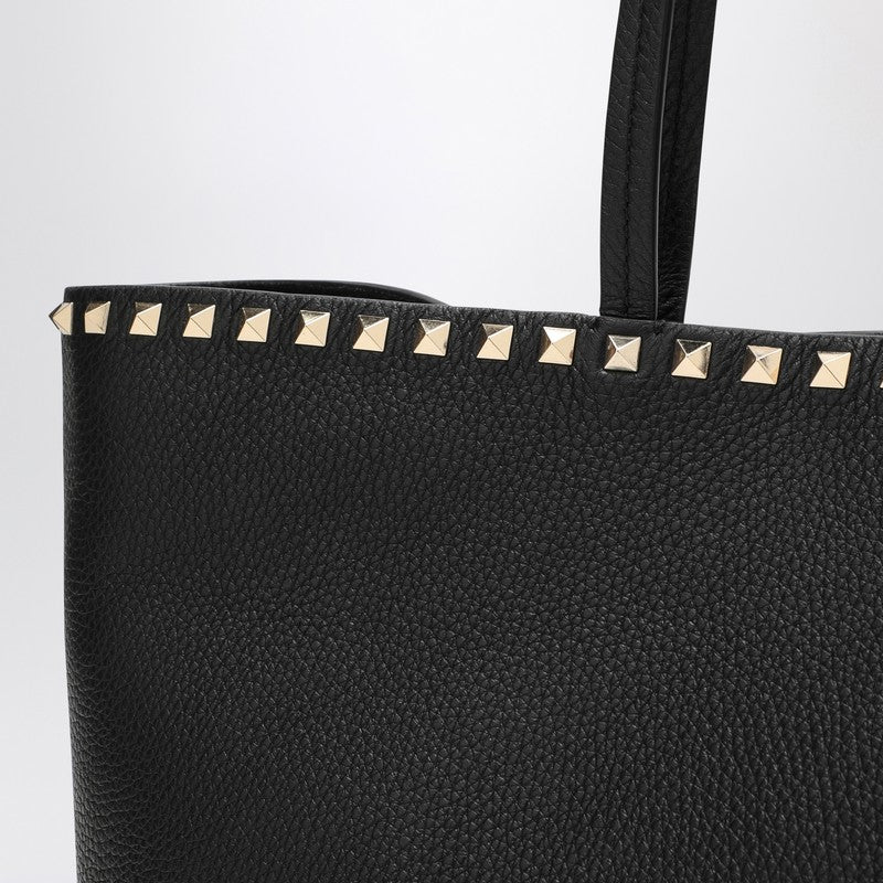 Valentino Garavani Black Studded Tote Bag Women
