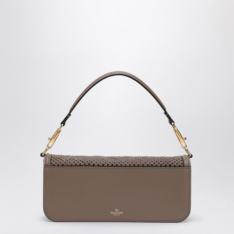 Valentino Garavani Clay-Coloured LocÃƒÆ’Ã‚Â² Bag In Woven Leather Women